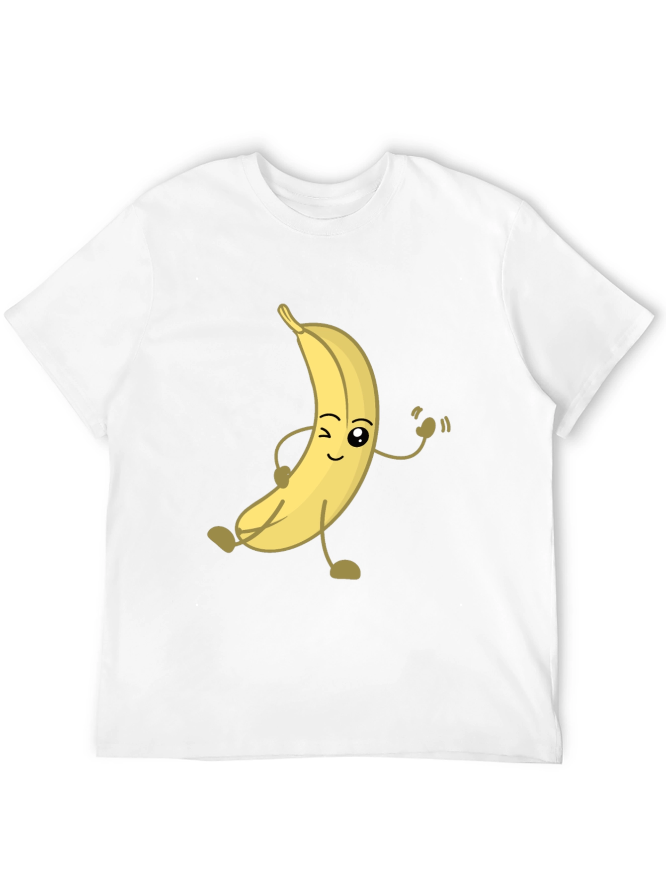 Funny Banana Cartoon Graphic T-Shirt