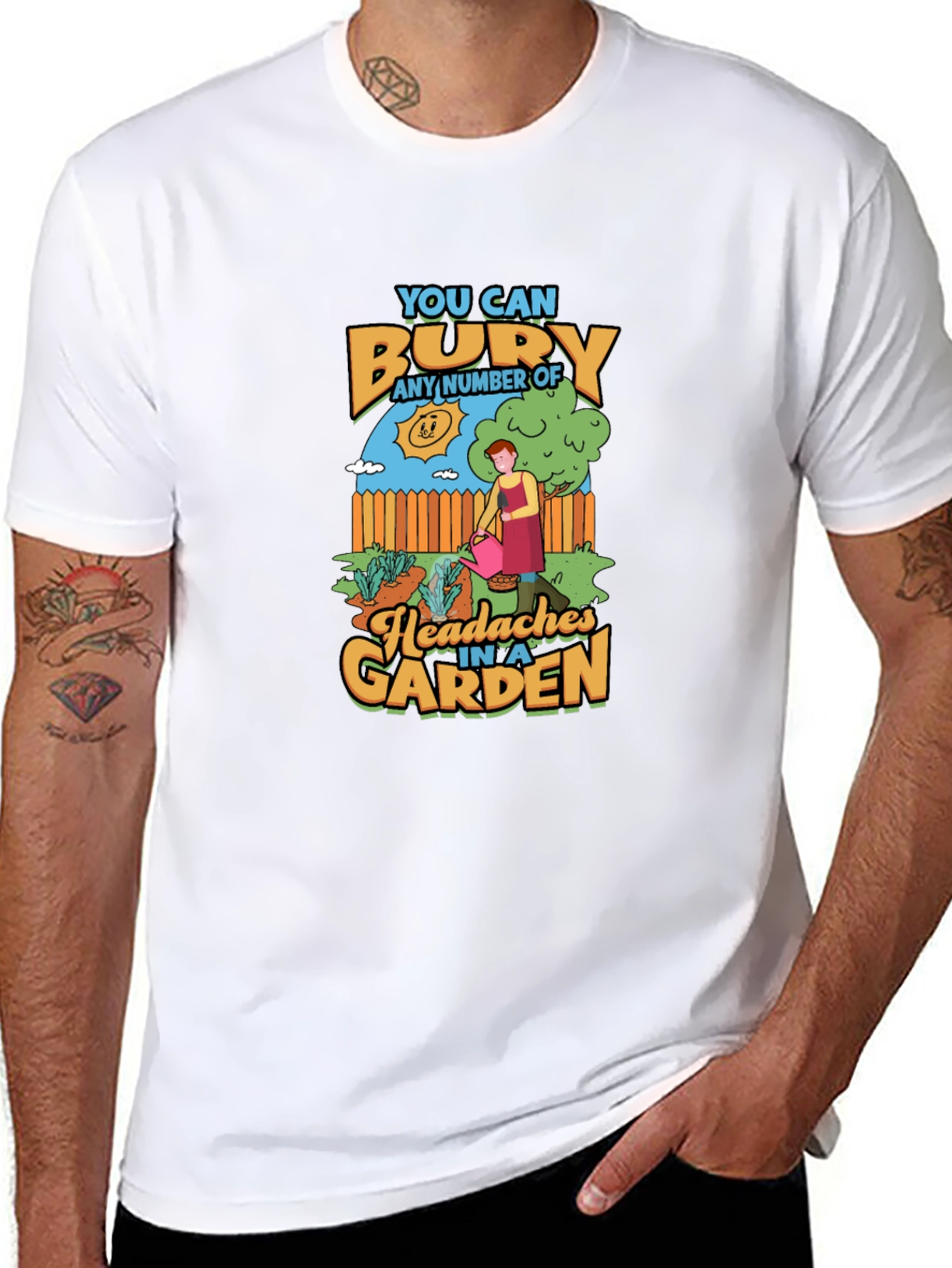 Funny Garden Headaches T-Shirt