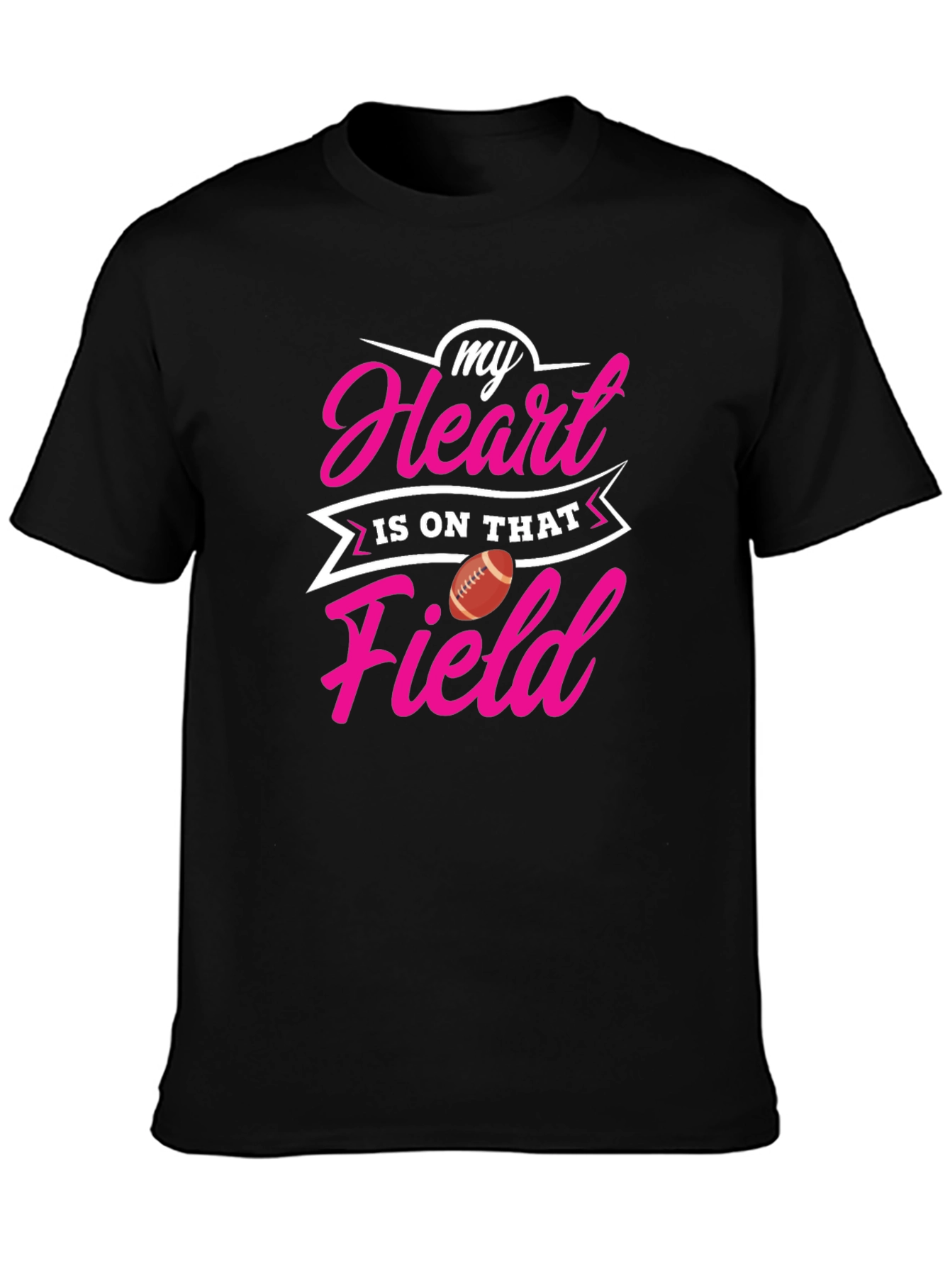 My Heart Is On That Field Graphic T-Shirt