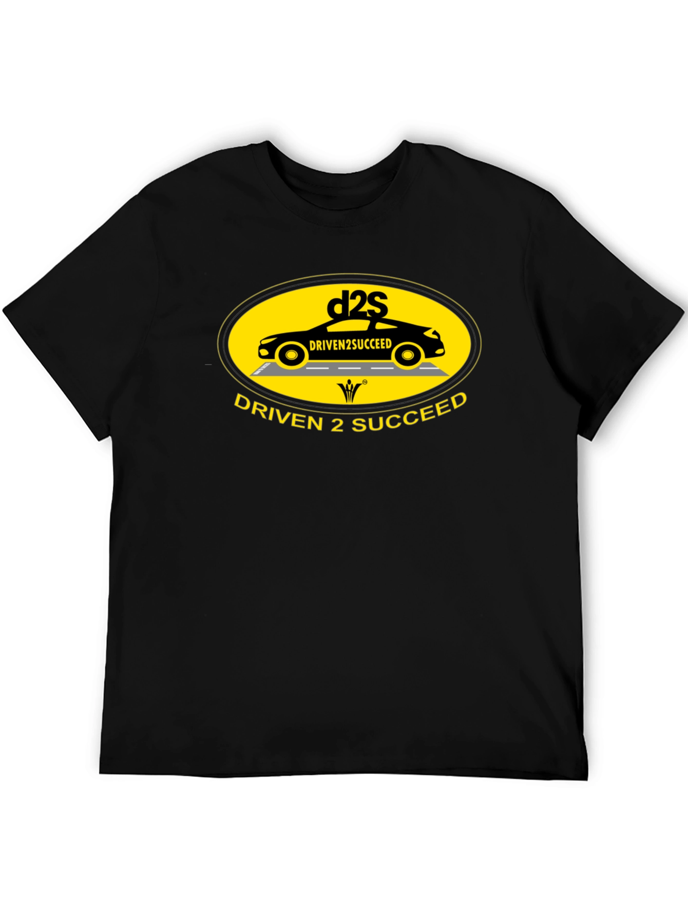 Driven 2 Succeed Black Graphic T-Shirt