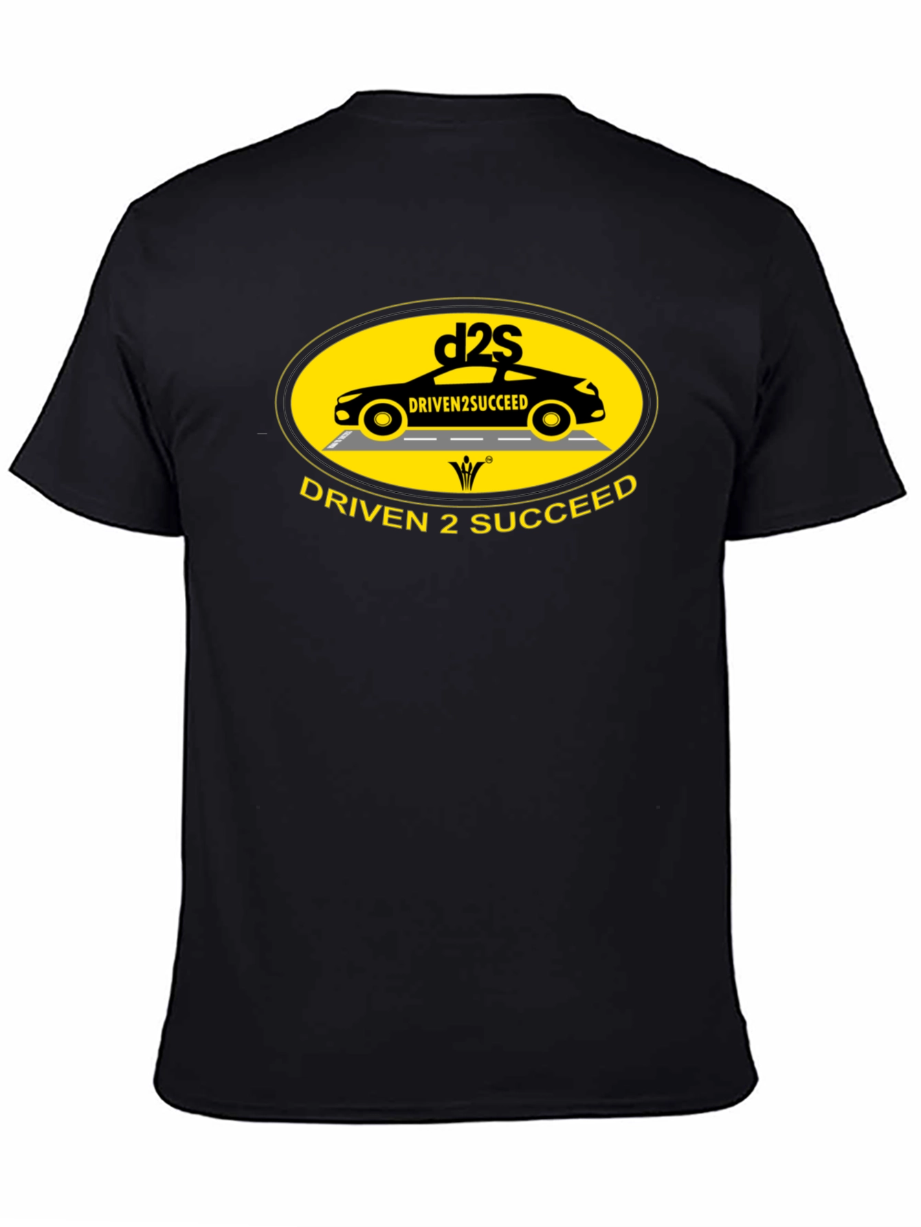 Driven 2 Succeed Black Graphic T-Shirt