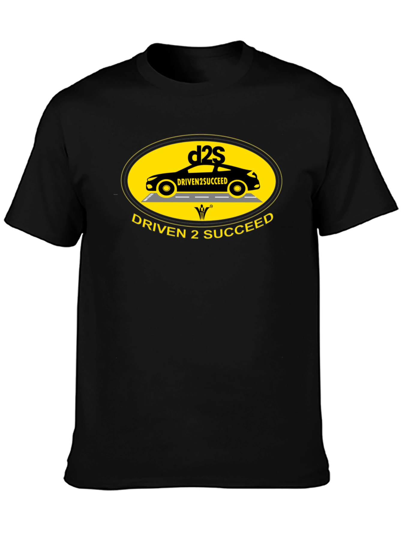 Driven 2 Succeed Black Graphic T-Shirt
