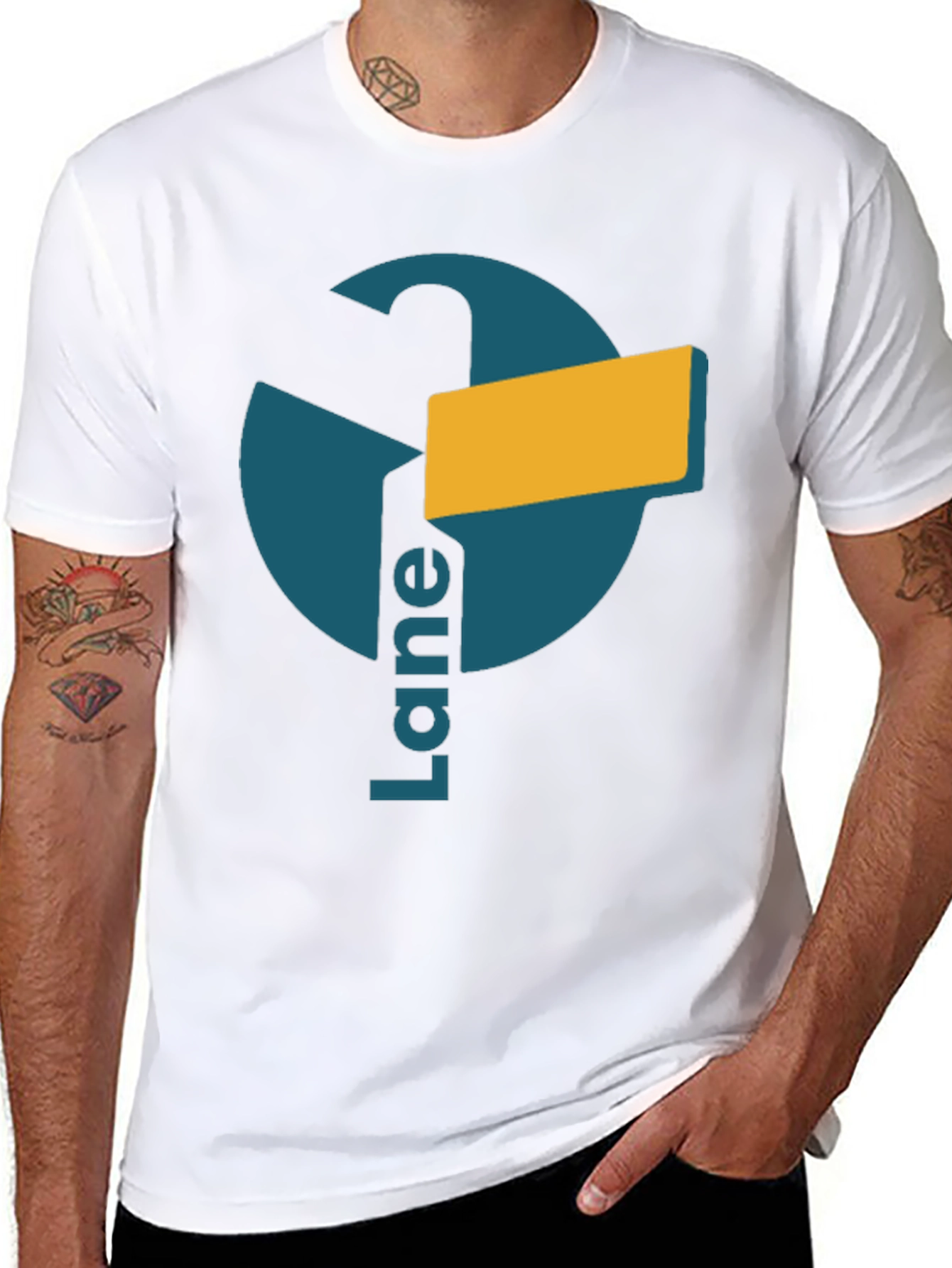 Lane Graphic Tee - Cool Minimalist Design