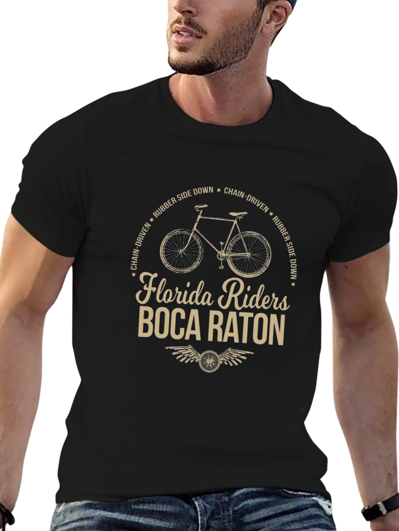 Florida Riders Boca Raton Graphic T-Shirt