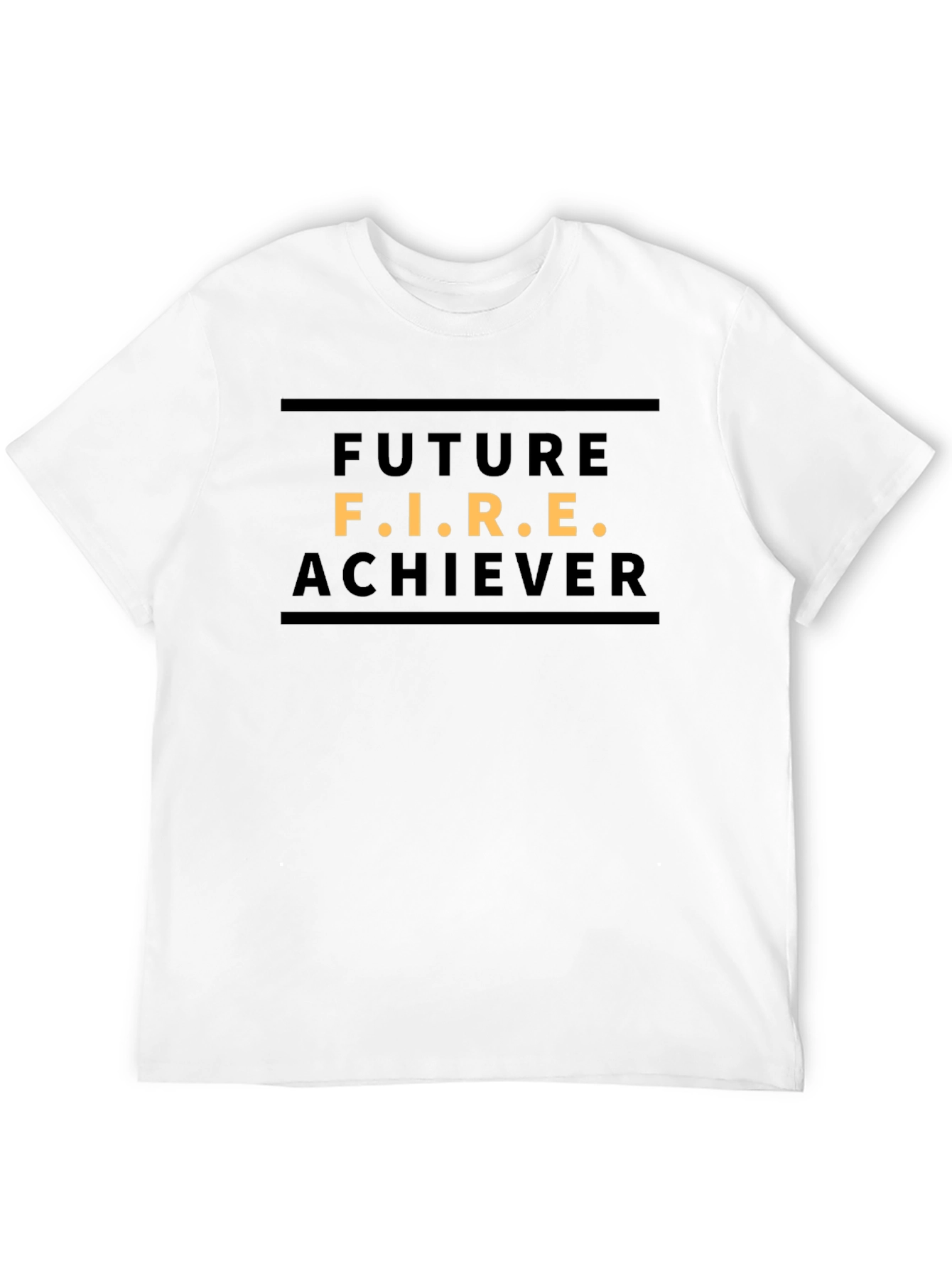 Future F.I.R.E. Achiever Black T-Shirt