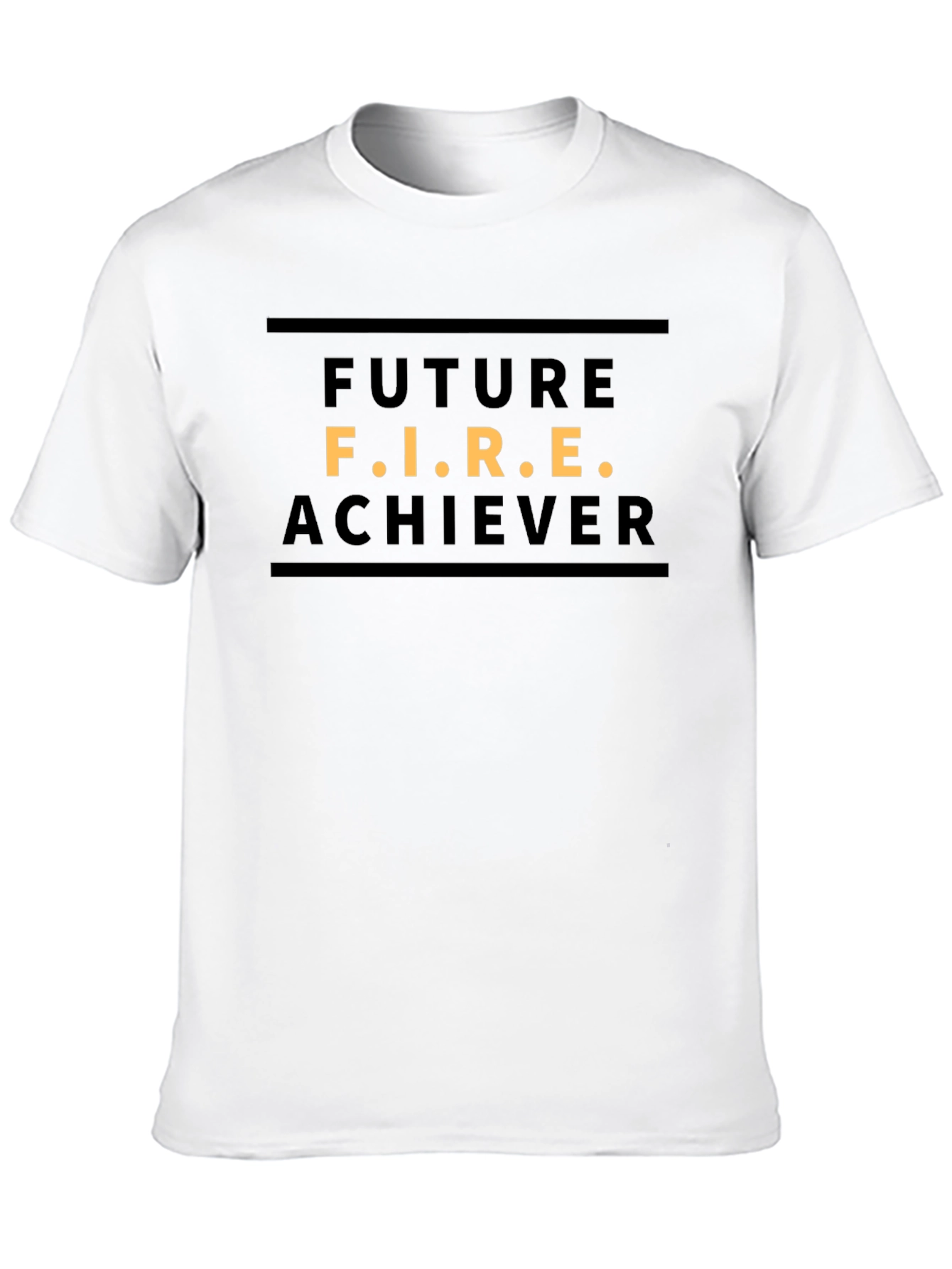 Future F.I.R.E. Achiever Black T-Shirt