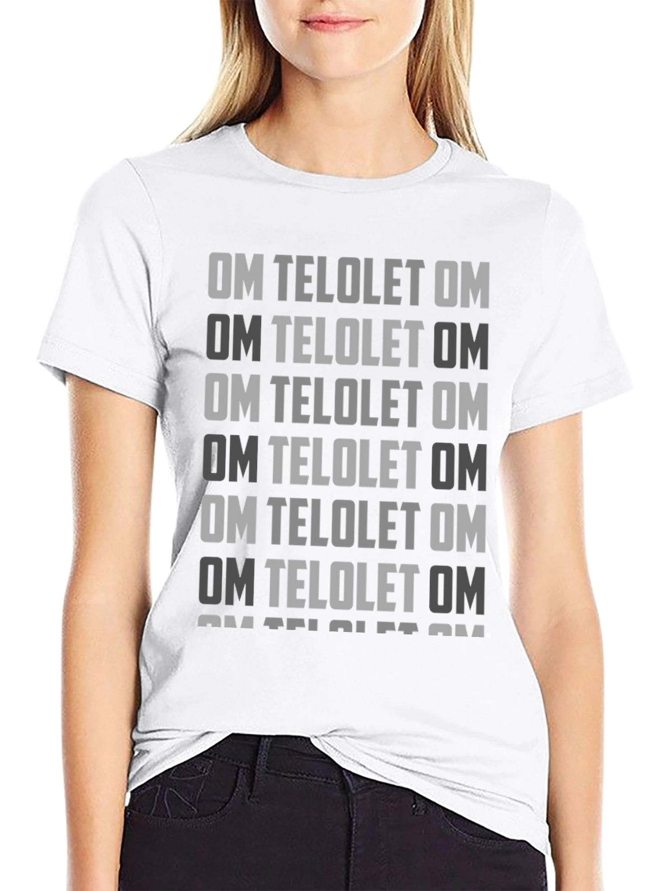Om Telolet Om Graphic T-Shirt - Trendy Black Tee