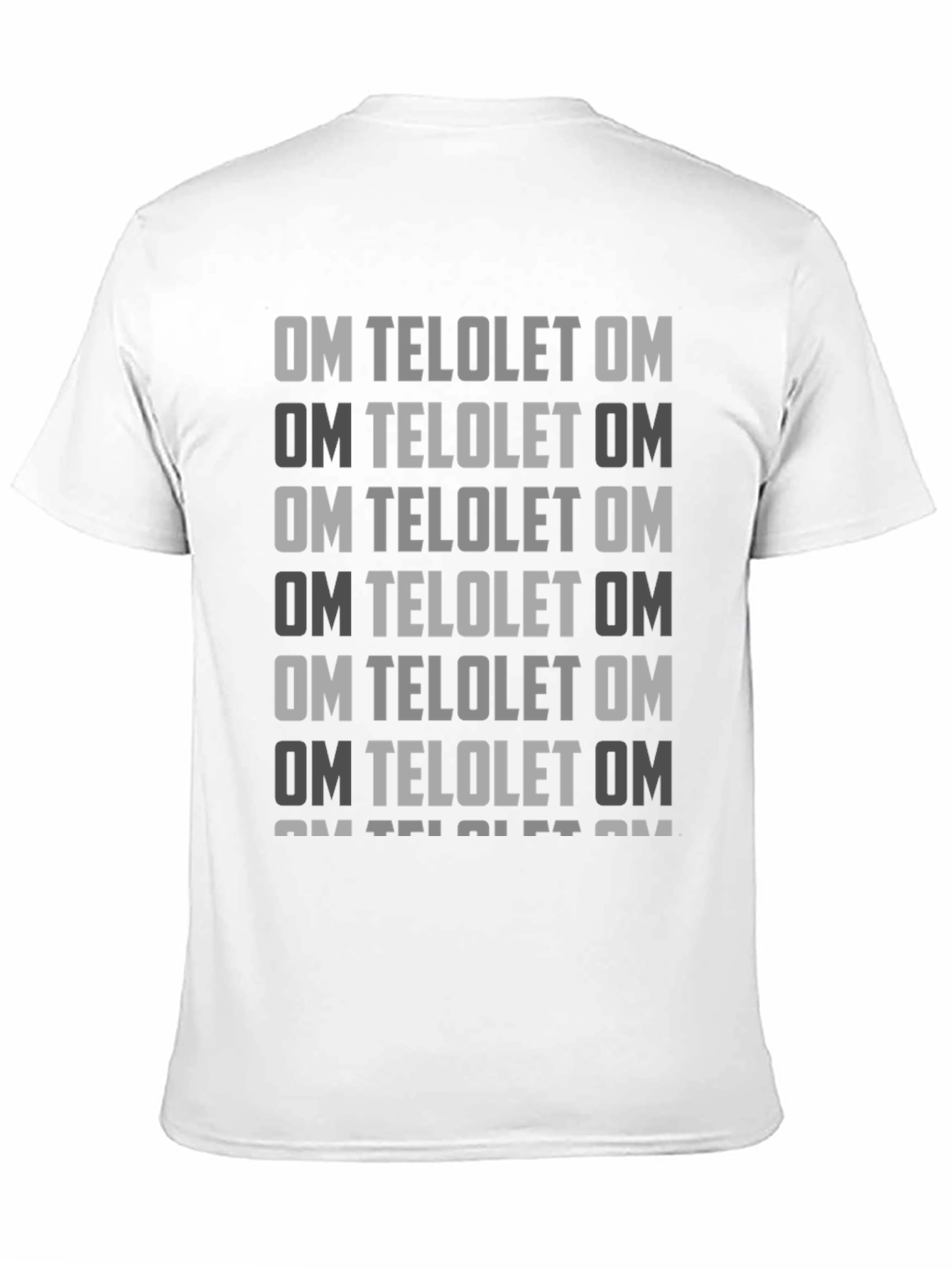 Om Telolet Om Graphic T-Shirt - Trendy Black Tee