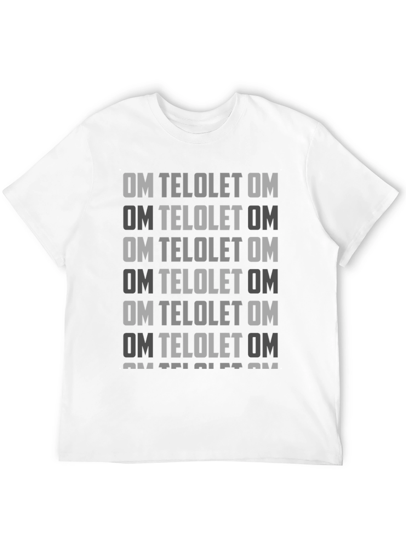 Om Telolet Om Graphic T-Shirt - Trendy Black Tee