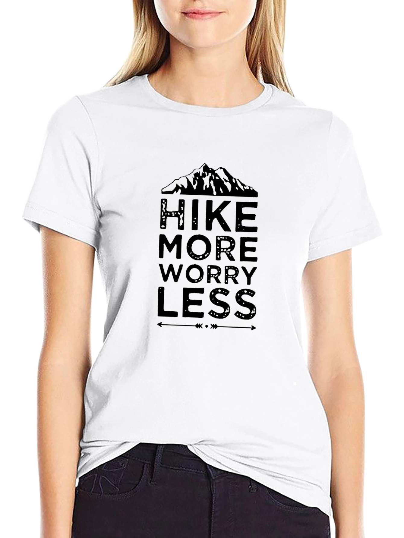 Hike More Worry Less Graphic Tee