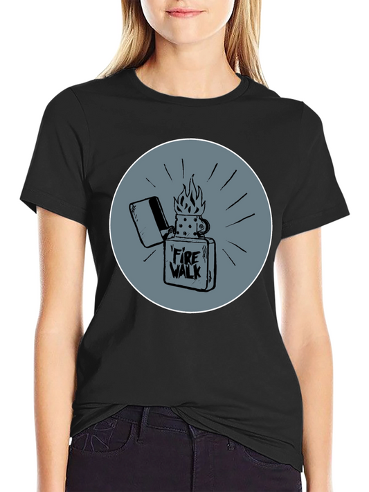 Fire Walk T-Shirt - Graphic Tee