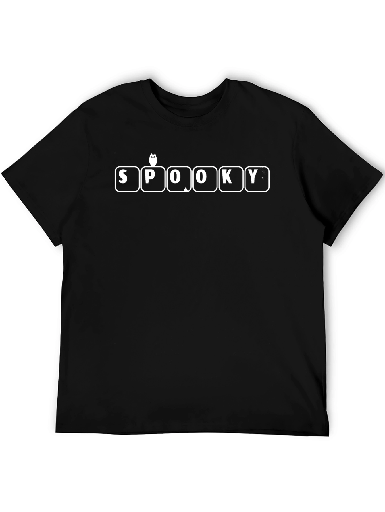 Spooky Owl Graphic Tee - Halloween Edition