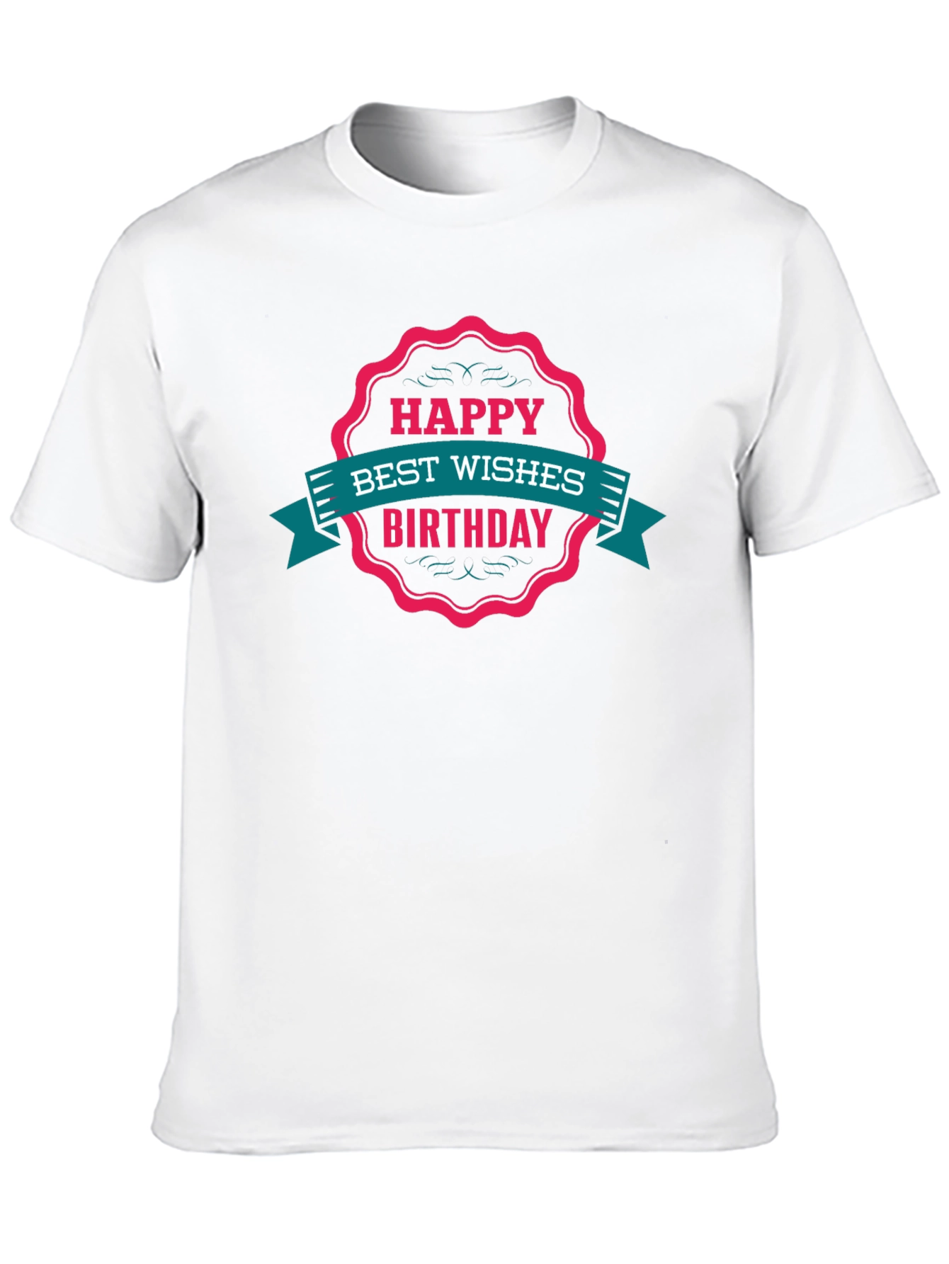 Happy Birthday Graphic Tee - Mens Short Sleeve