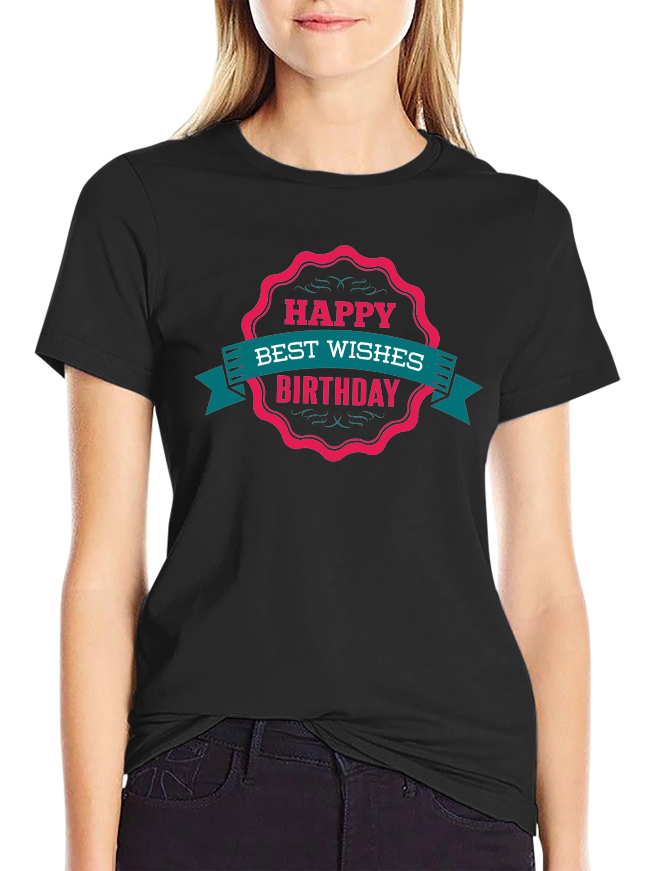 Happy Birthday Graphic Tee - Mens Short Sleeve
