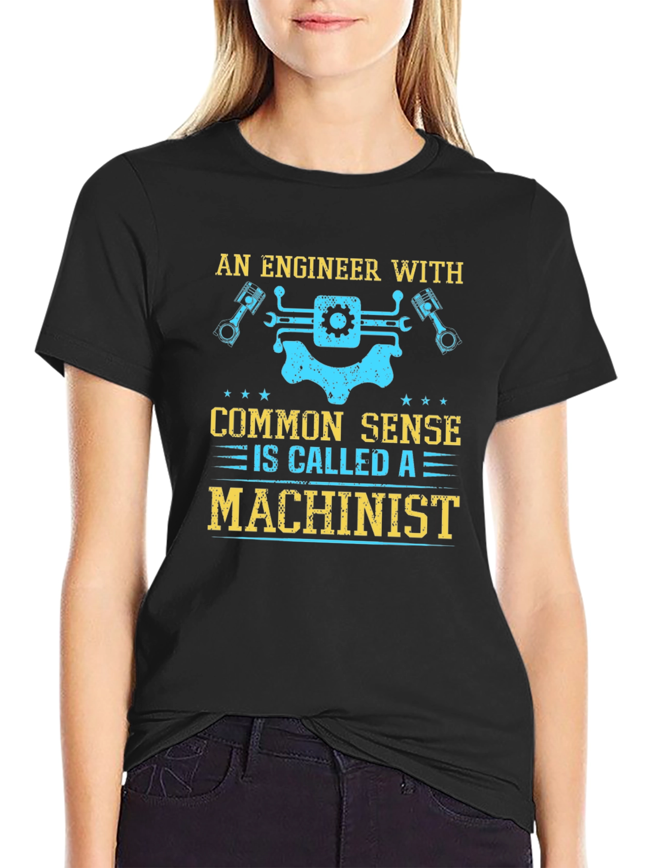 Engineer Machinist Graphic T-Shirt