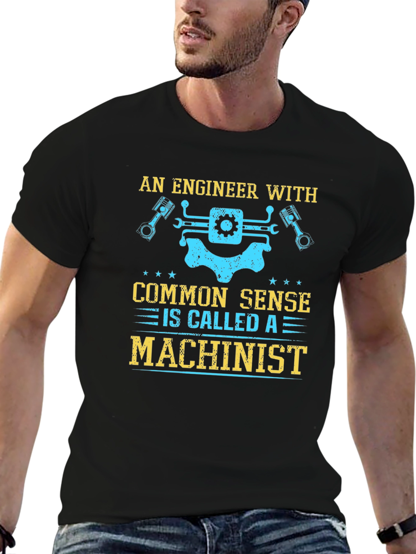 Engineer Machinist Graphic T-Shirt