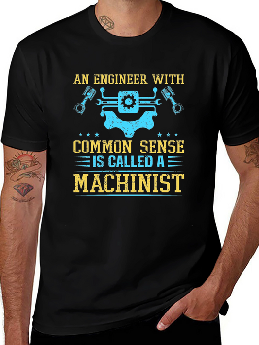 Engineer Machinist Graphic T-Shirt