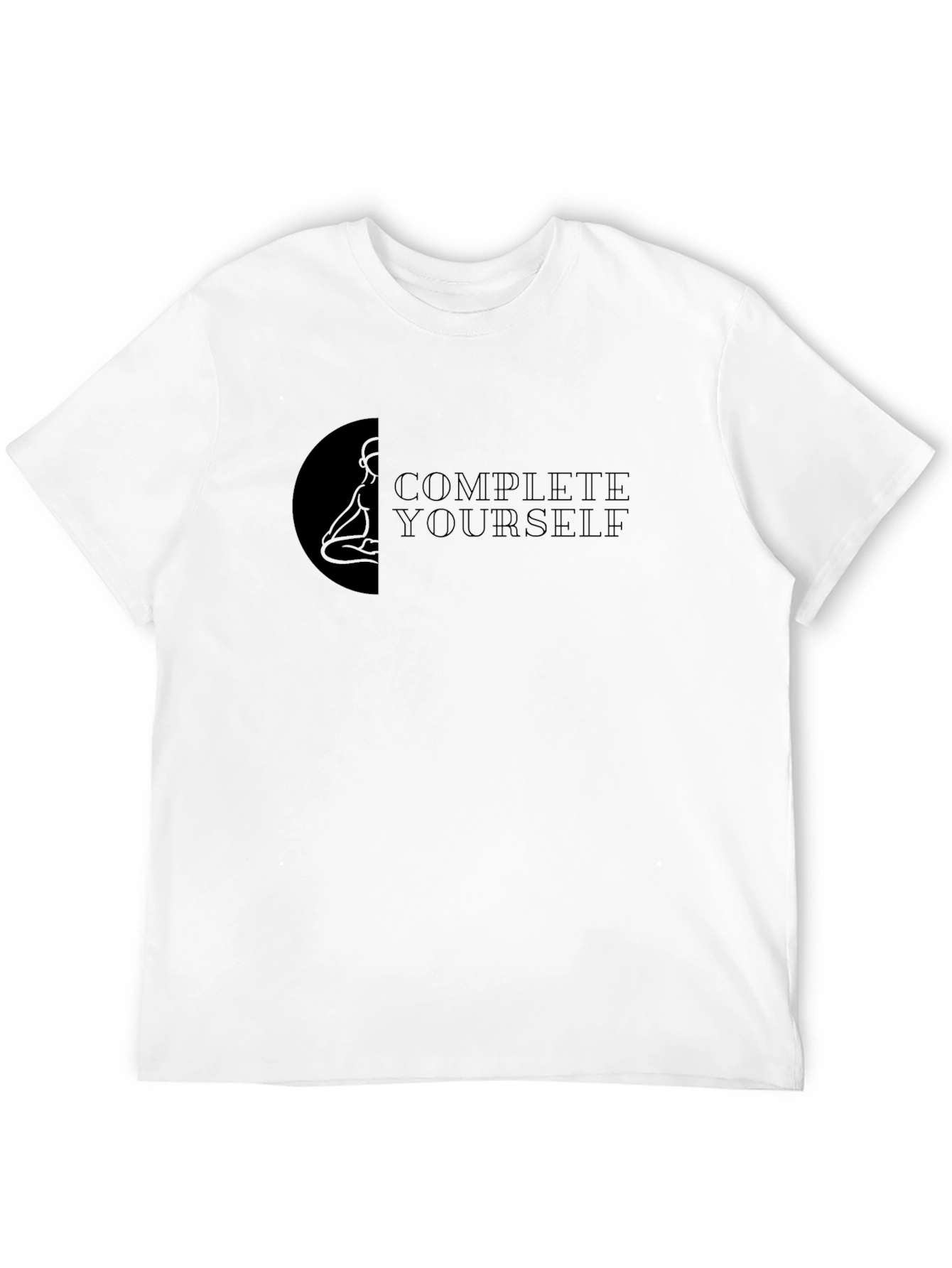 Complete Yourself Graphic Print T-Shirt