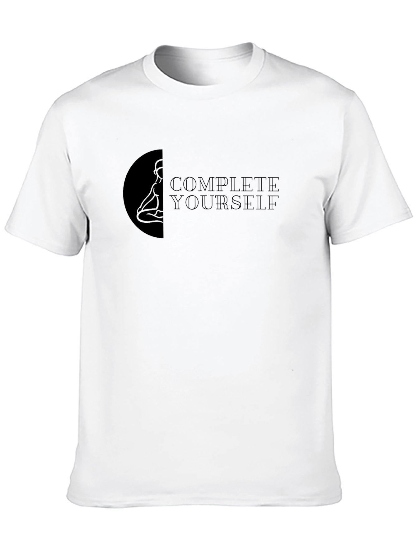Complete Yourself Graphic Print T-Shirt