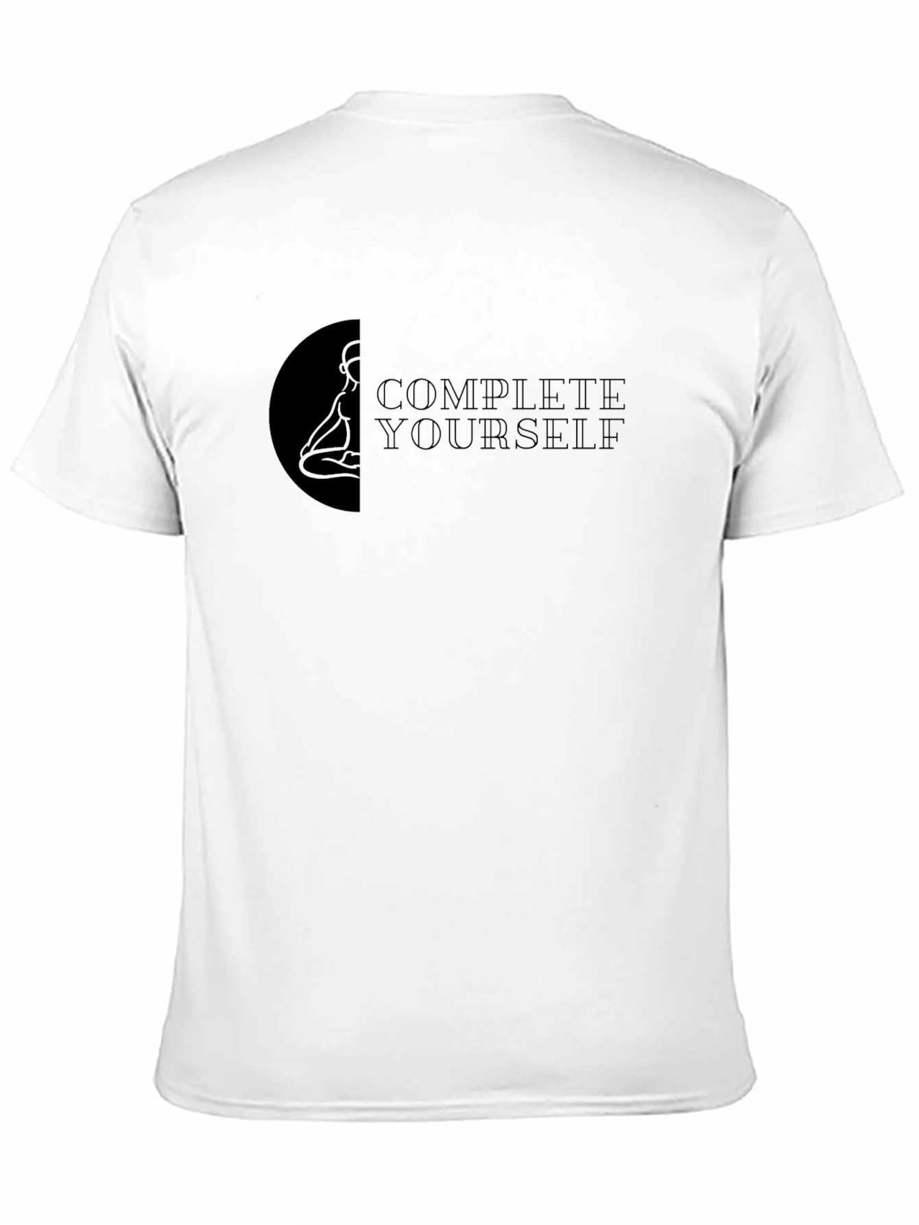 Complete Yourself Graphic Print T-Shirt