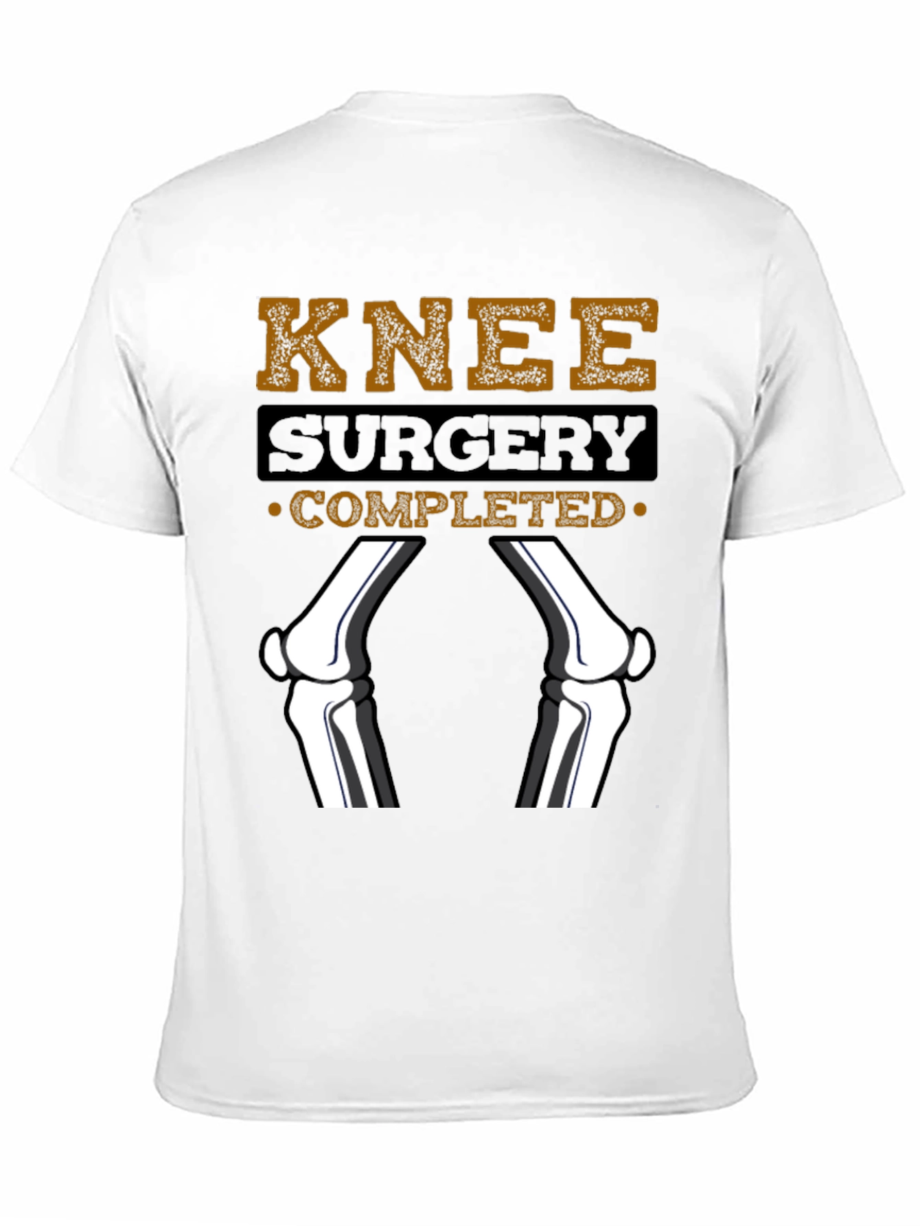 Knee Surgery Completed Graphic T-Shirt