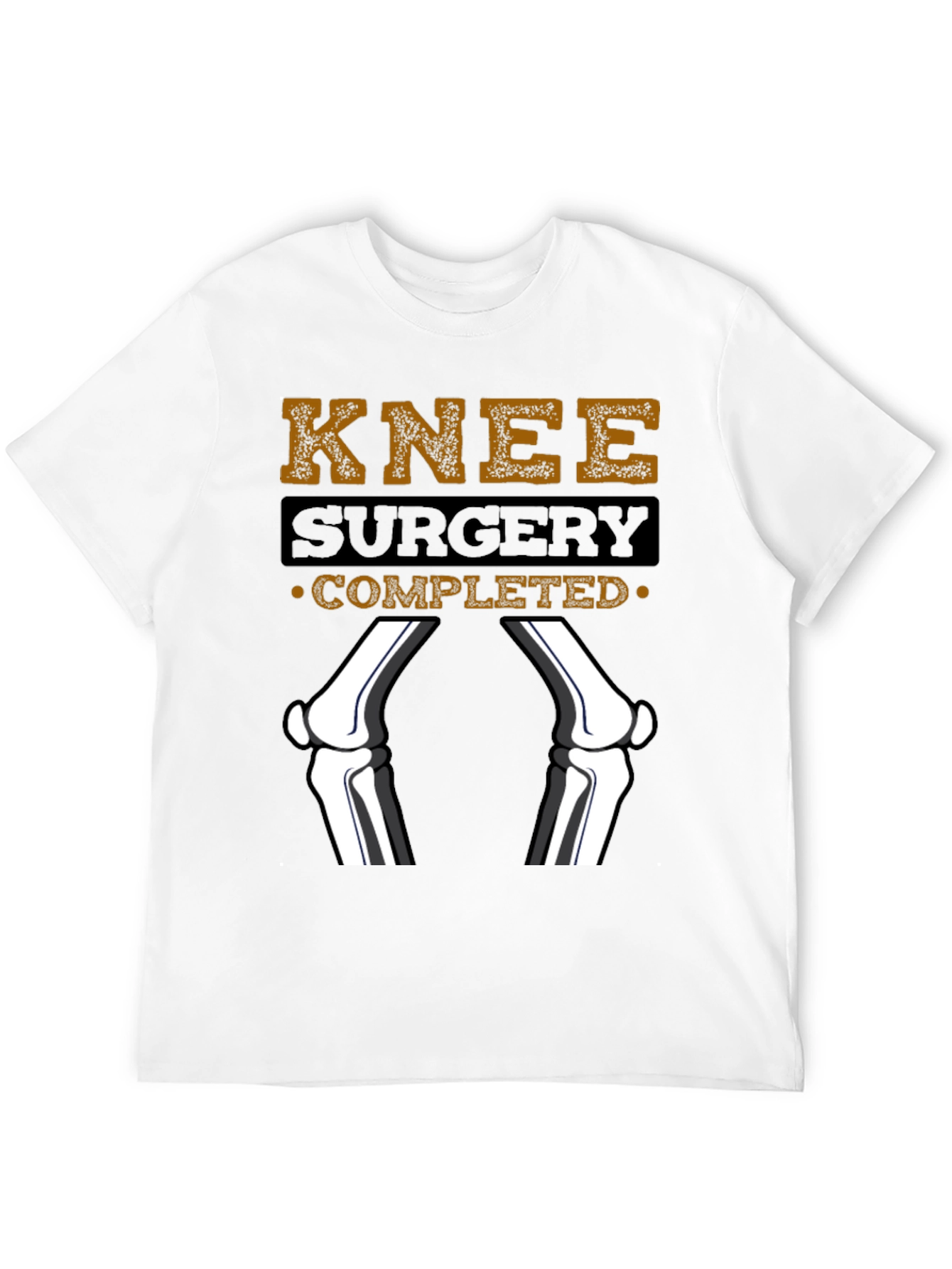 Knee Surgery Completed Graphic T-Shirt