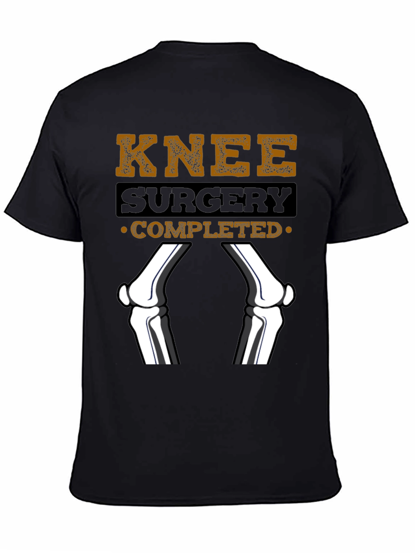 Knee Surgery Completed Graphic T-Shirt