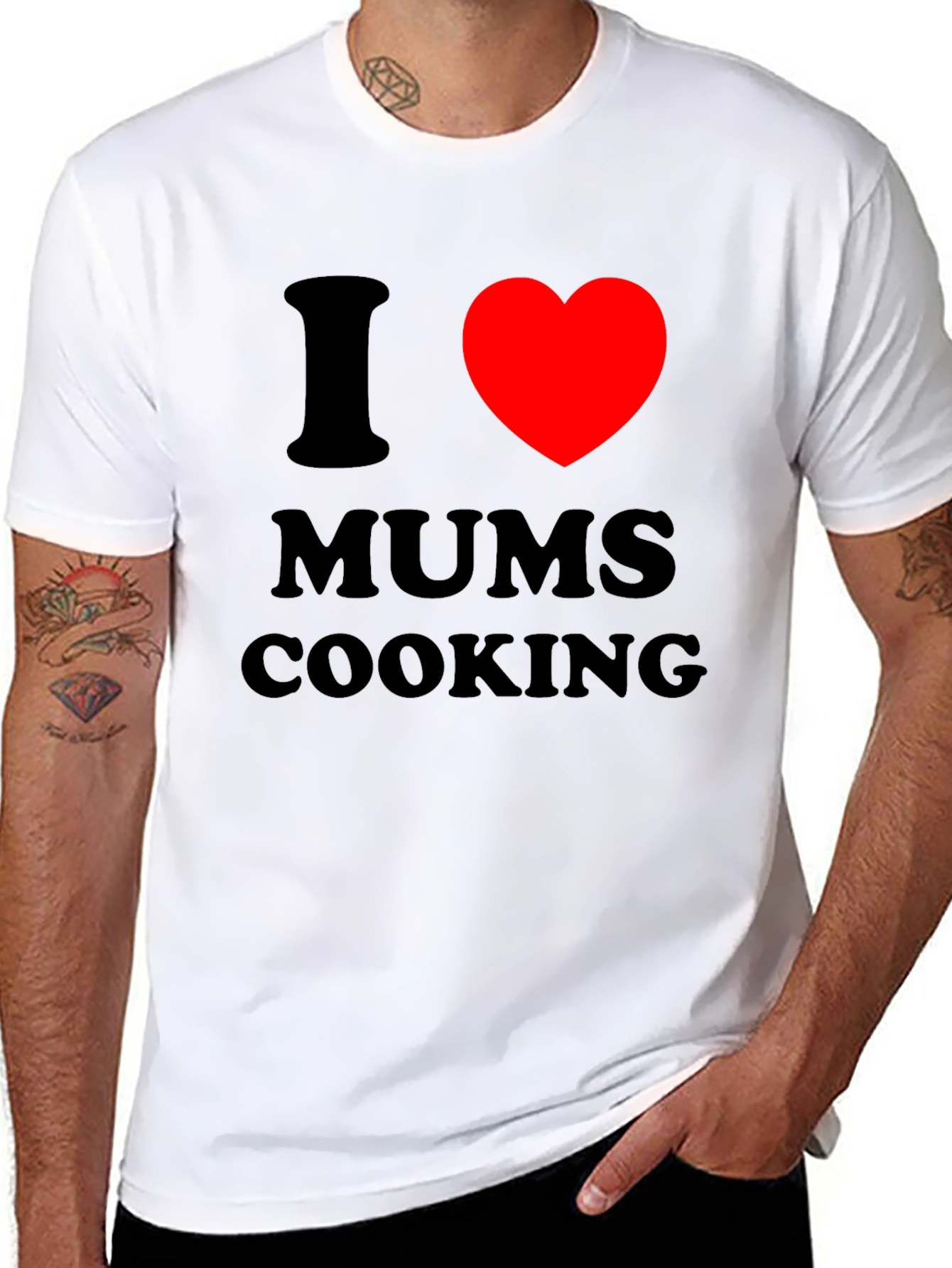 I Love Mums Cooking T-Shirt
