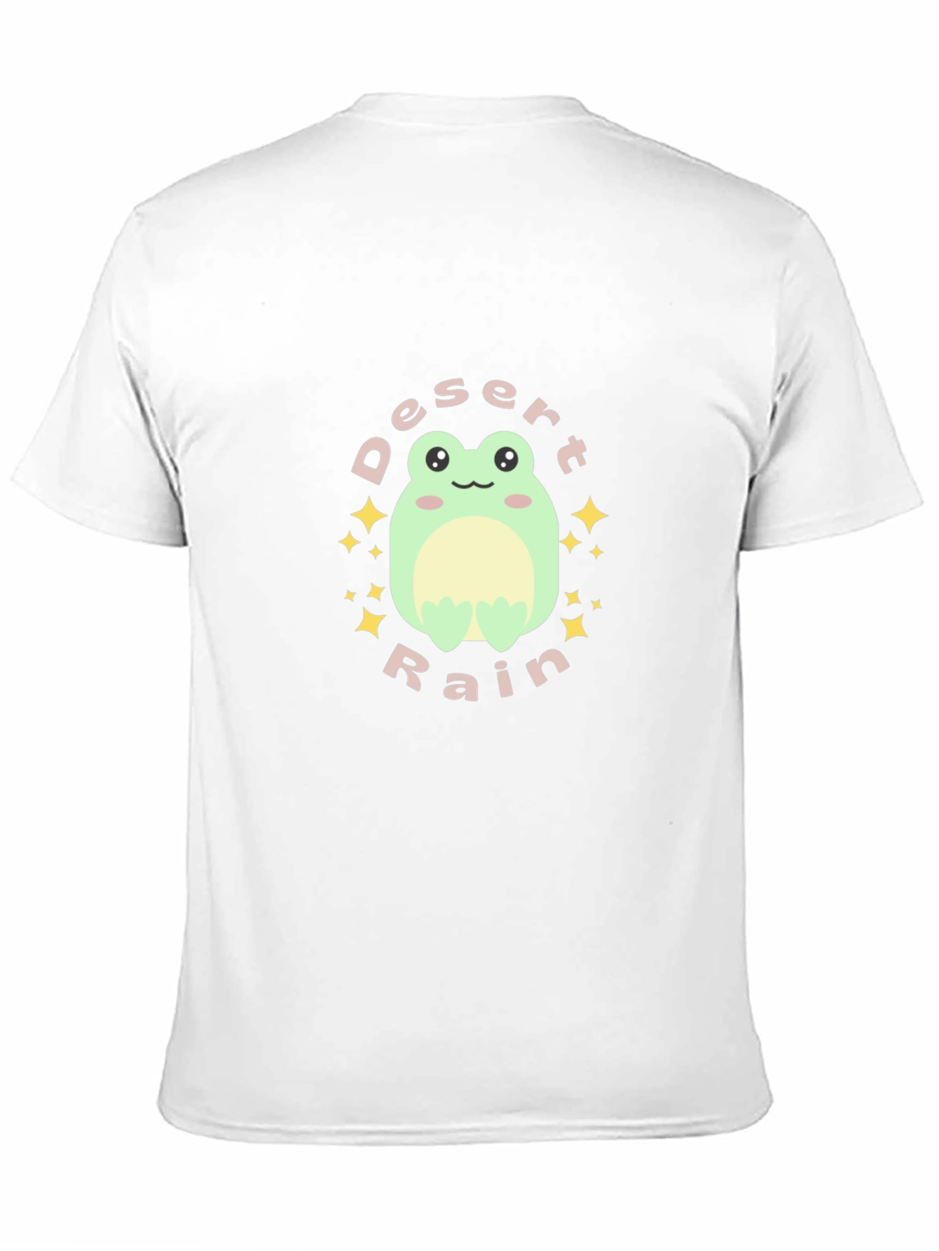 Desert Rain Frog Graphic Tee - Unisex Black T-Shirt