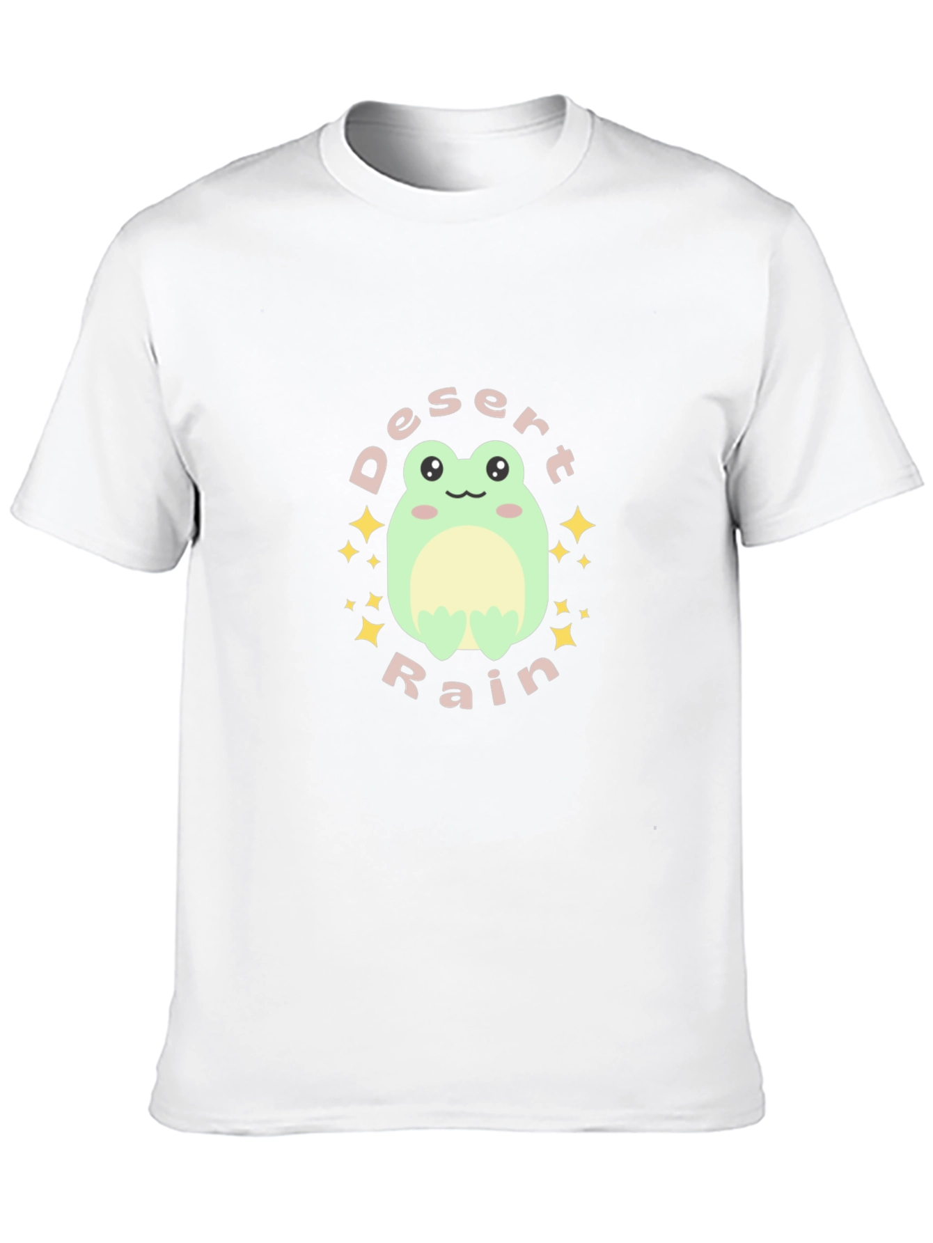 Desert Rain Frog Graphic Tee - Unisex Black T-Shirt