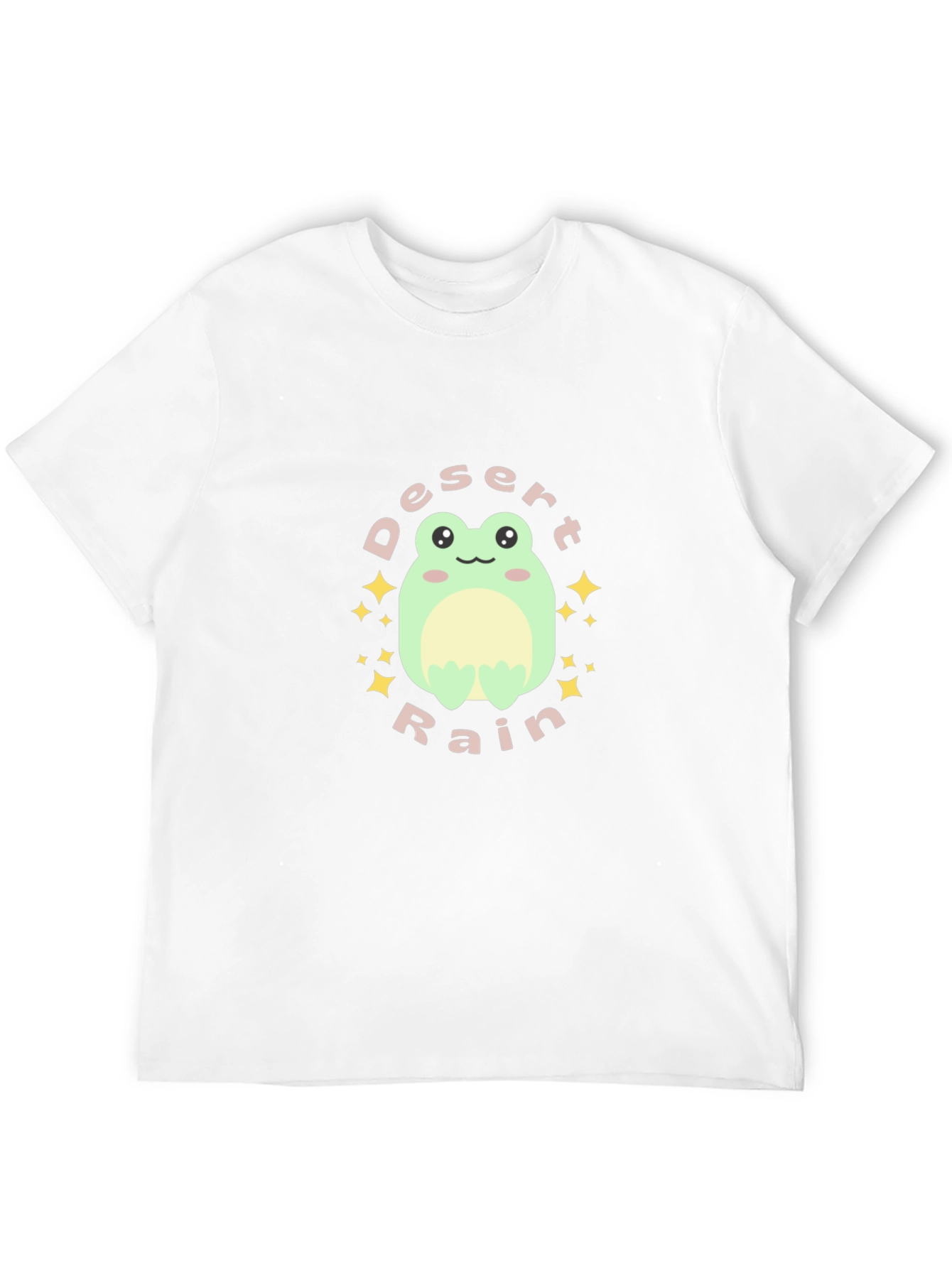 Desert Rain Frog Graphic Tee - Unisex Black T-Shirt