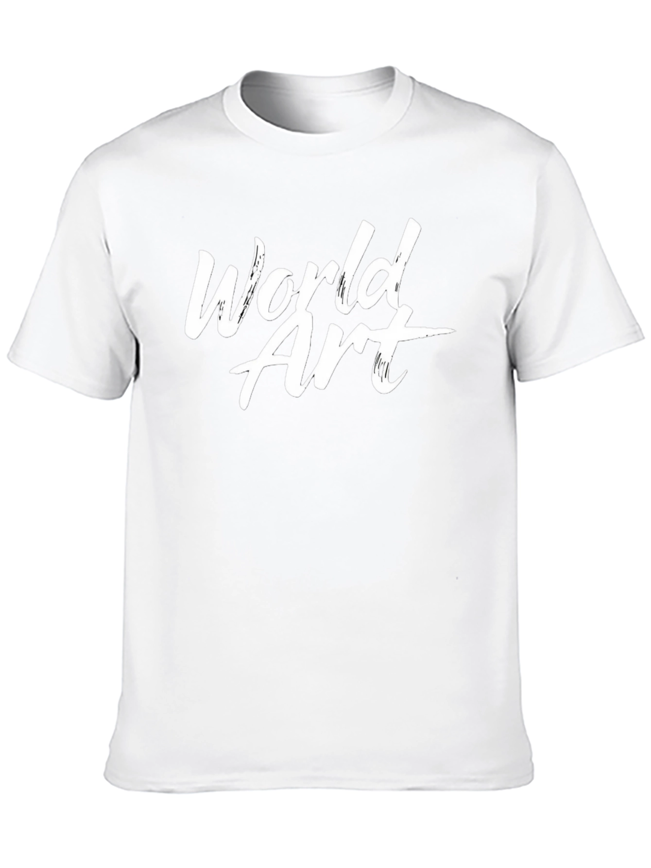 World Art Black T-Shirt