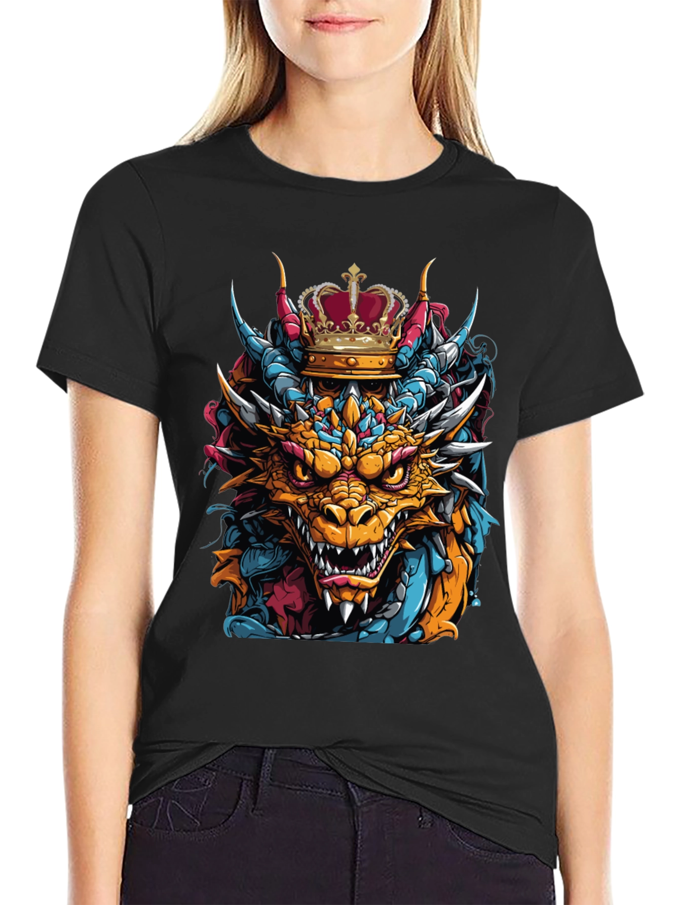 Dragon King Graphic Tee - Bold Streetwear