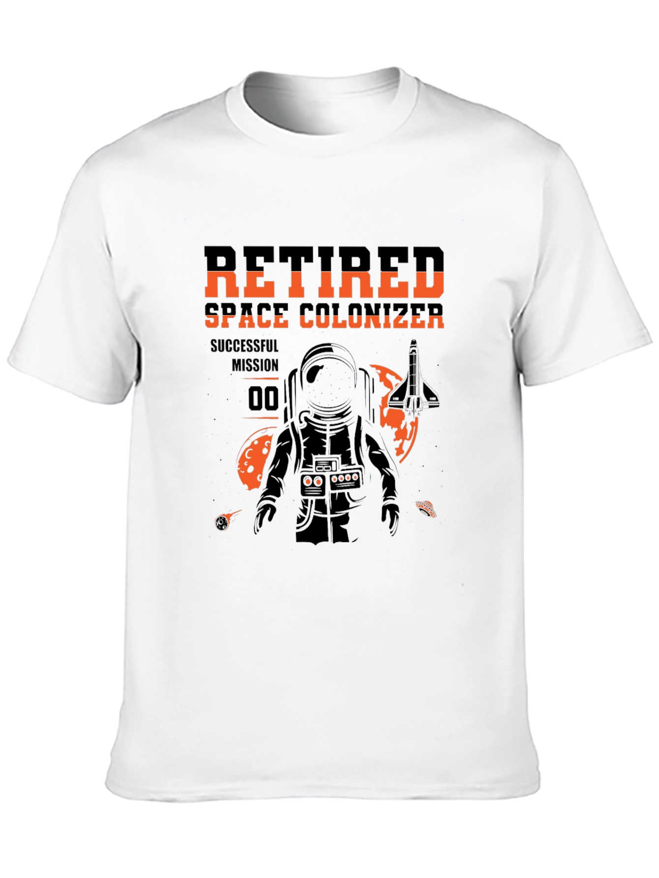 Retired Space Colonizer Graphic Tee