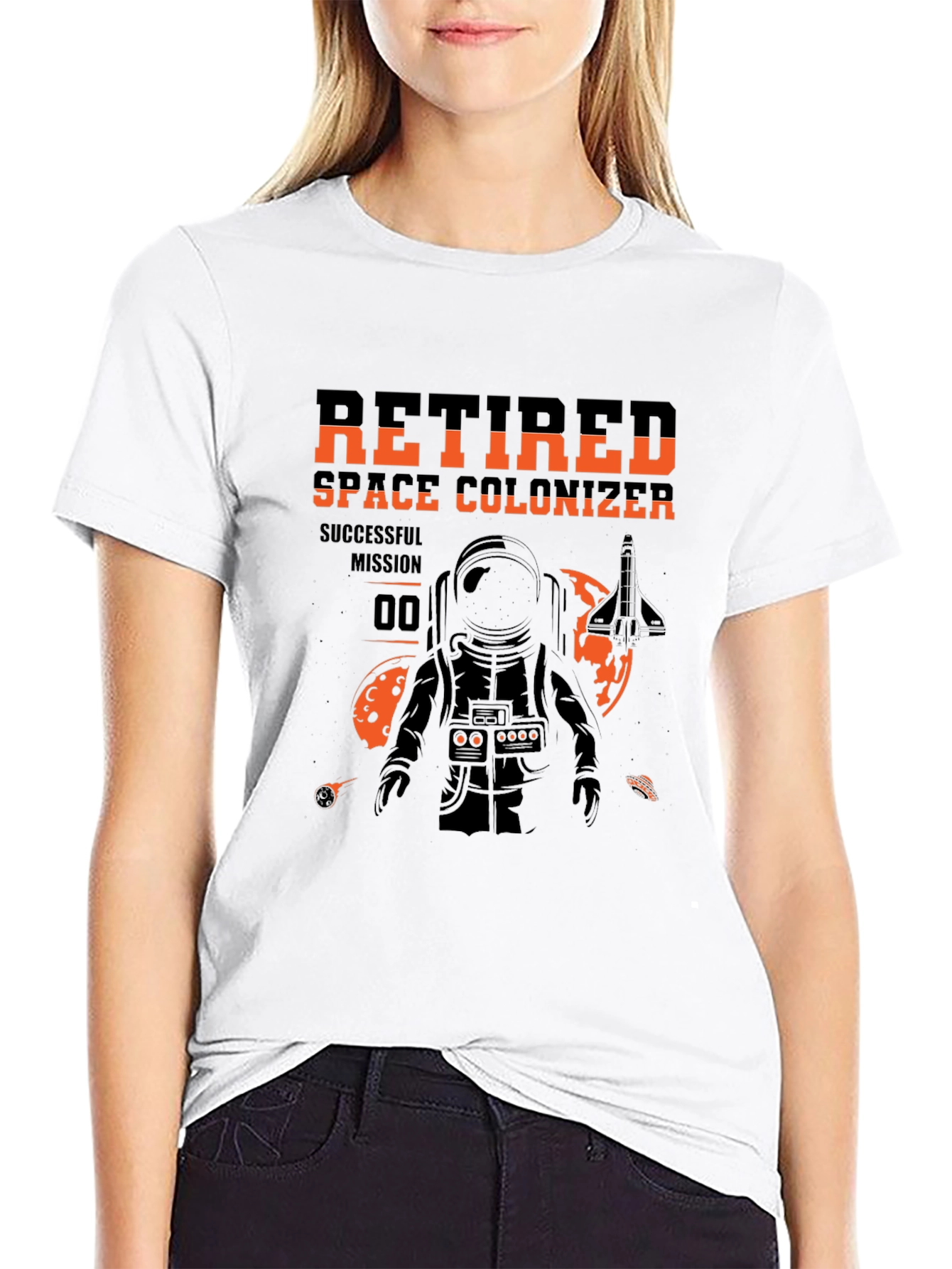 Retired Space Colonizer Graphic Tee