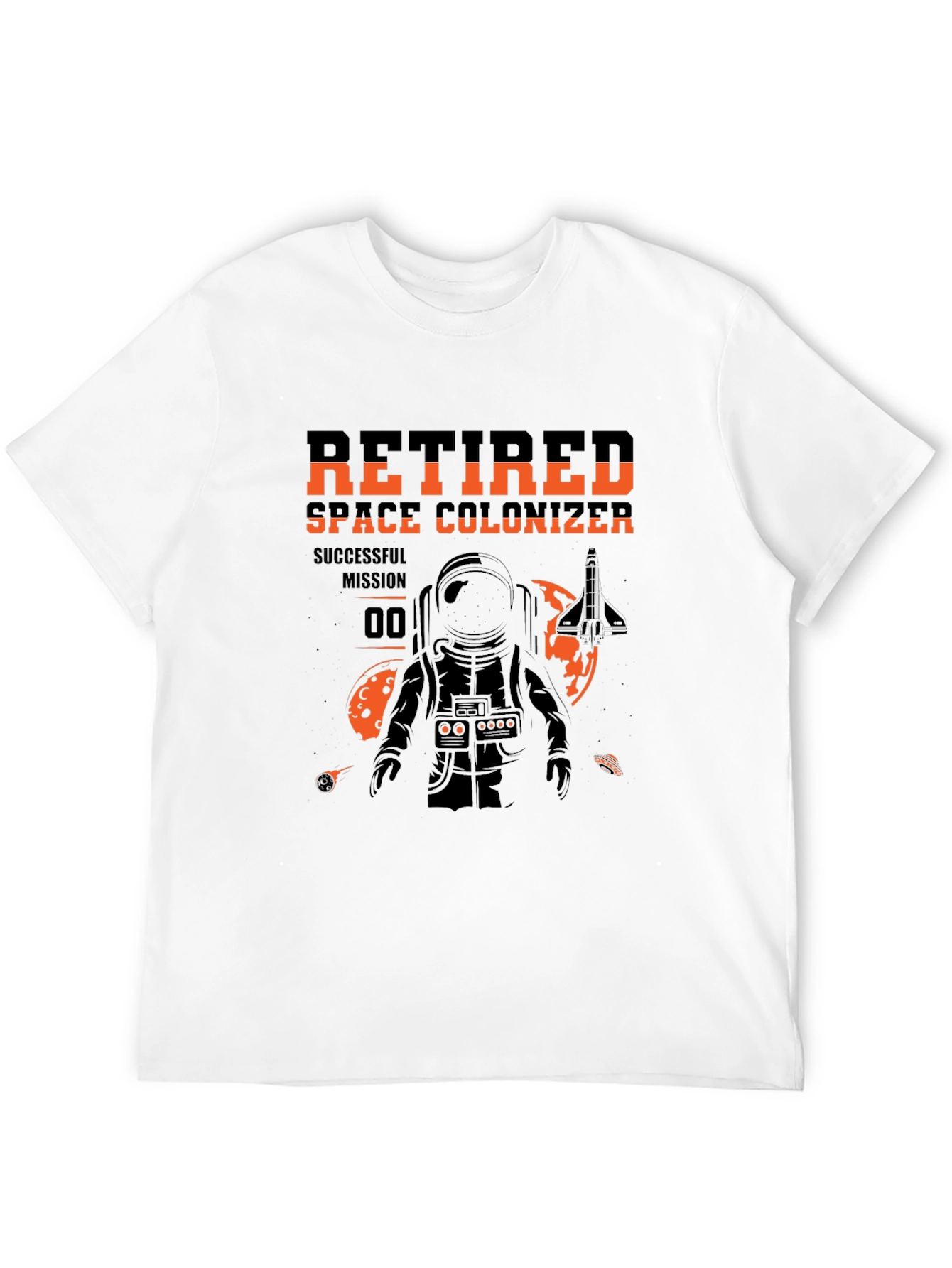 Retired Space Colonizer Graphic Tee