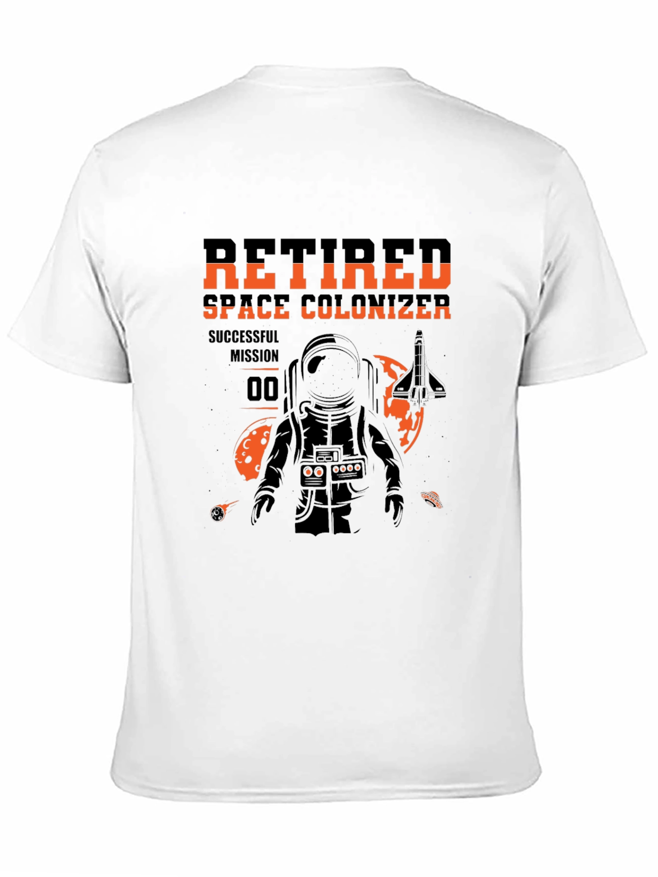 Retired Space Colonizer Graphic Tee