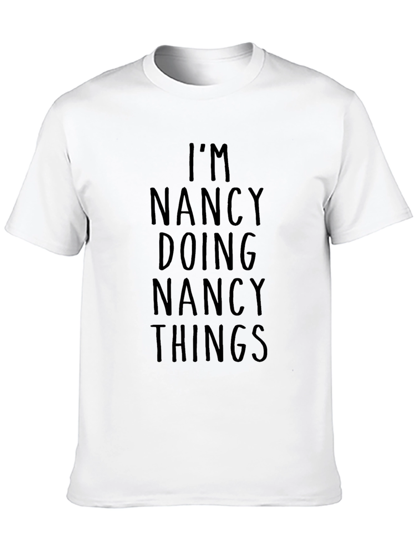 Im Nancy Doing Nancy Things Black Tee