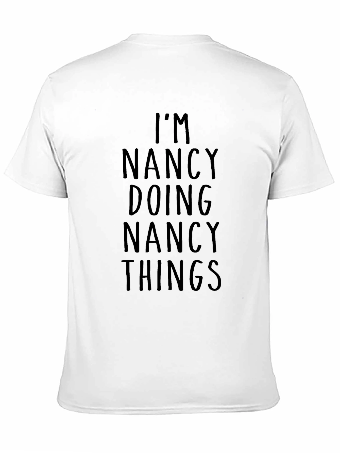 Im Nancy Doing Nancy Things Black Tee