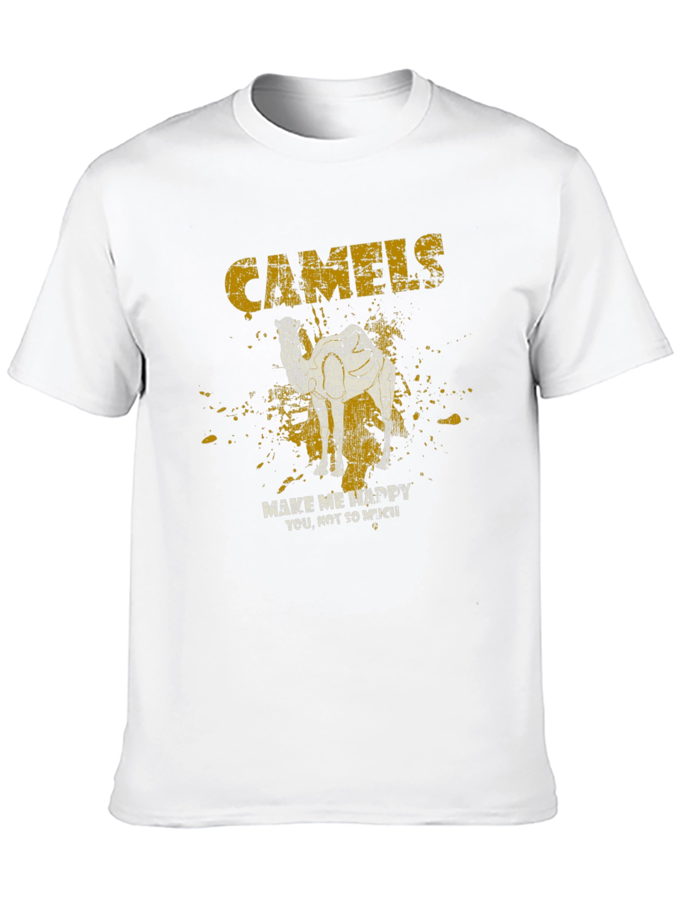 Camel T-Shirt - Make Me Happy Tee