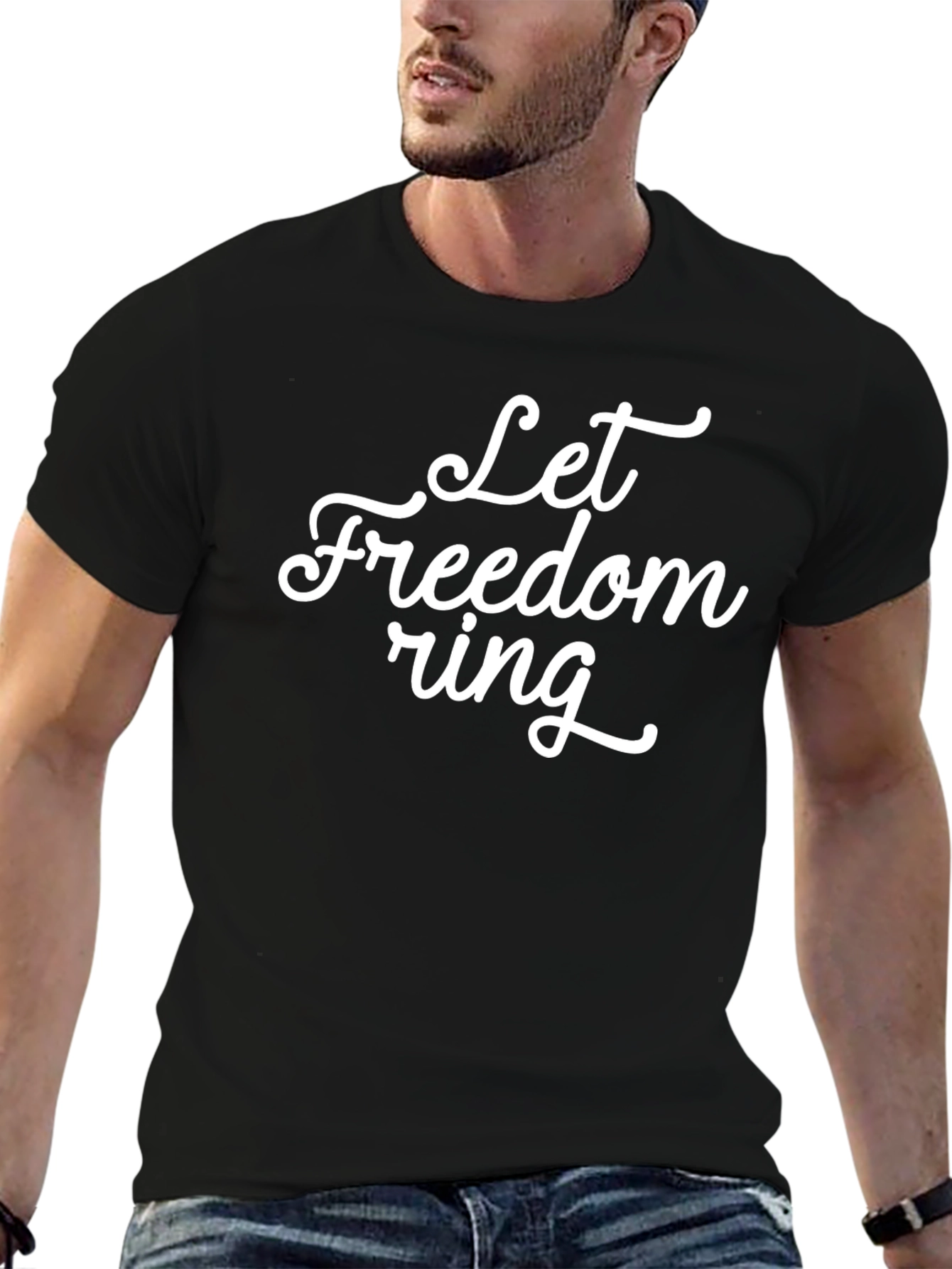 Let Freedom Ring - Patriotic Graphic Tee