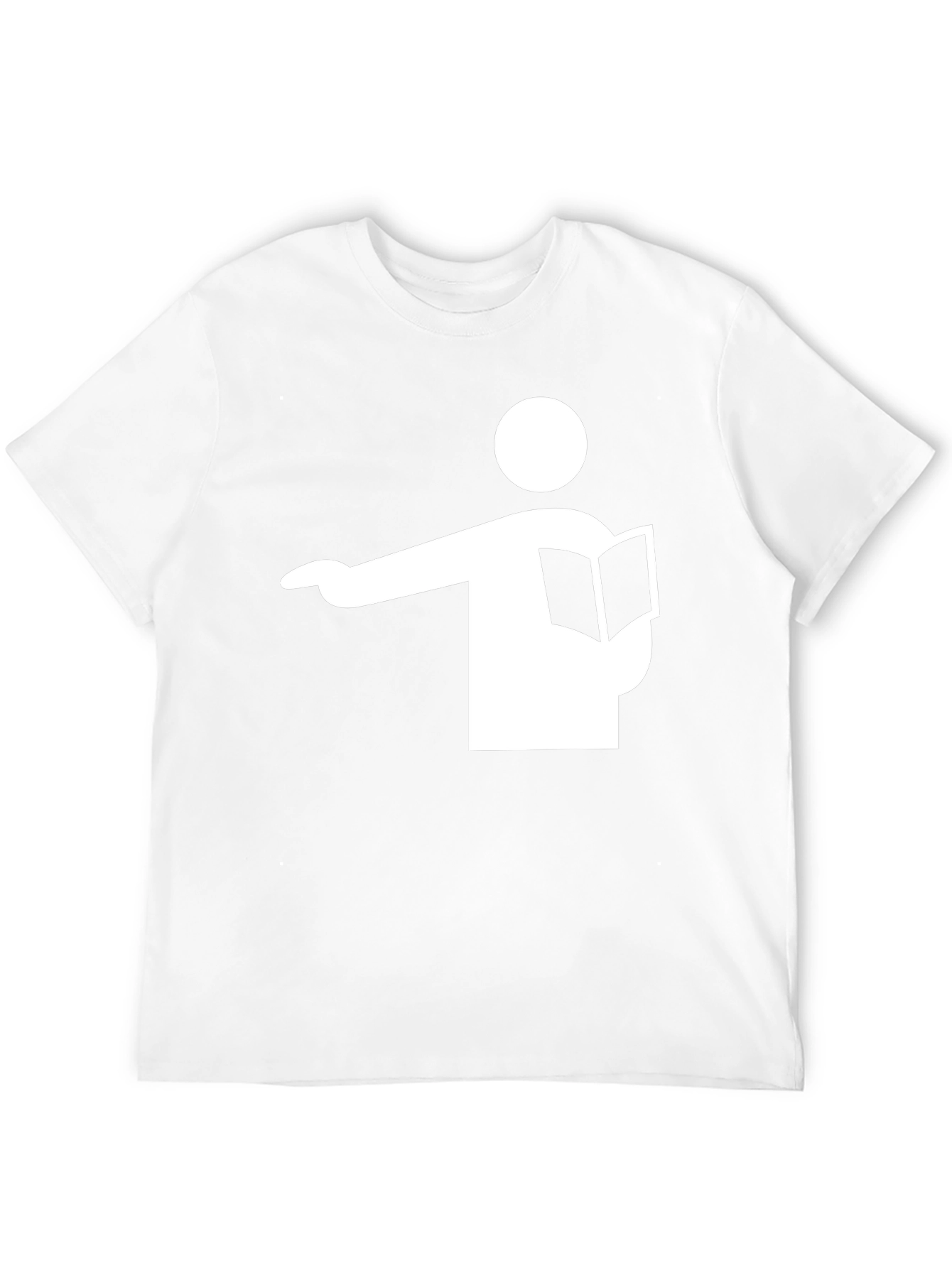 Library Reading Symbol Graphic T-Shirt