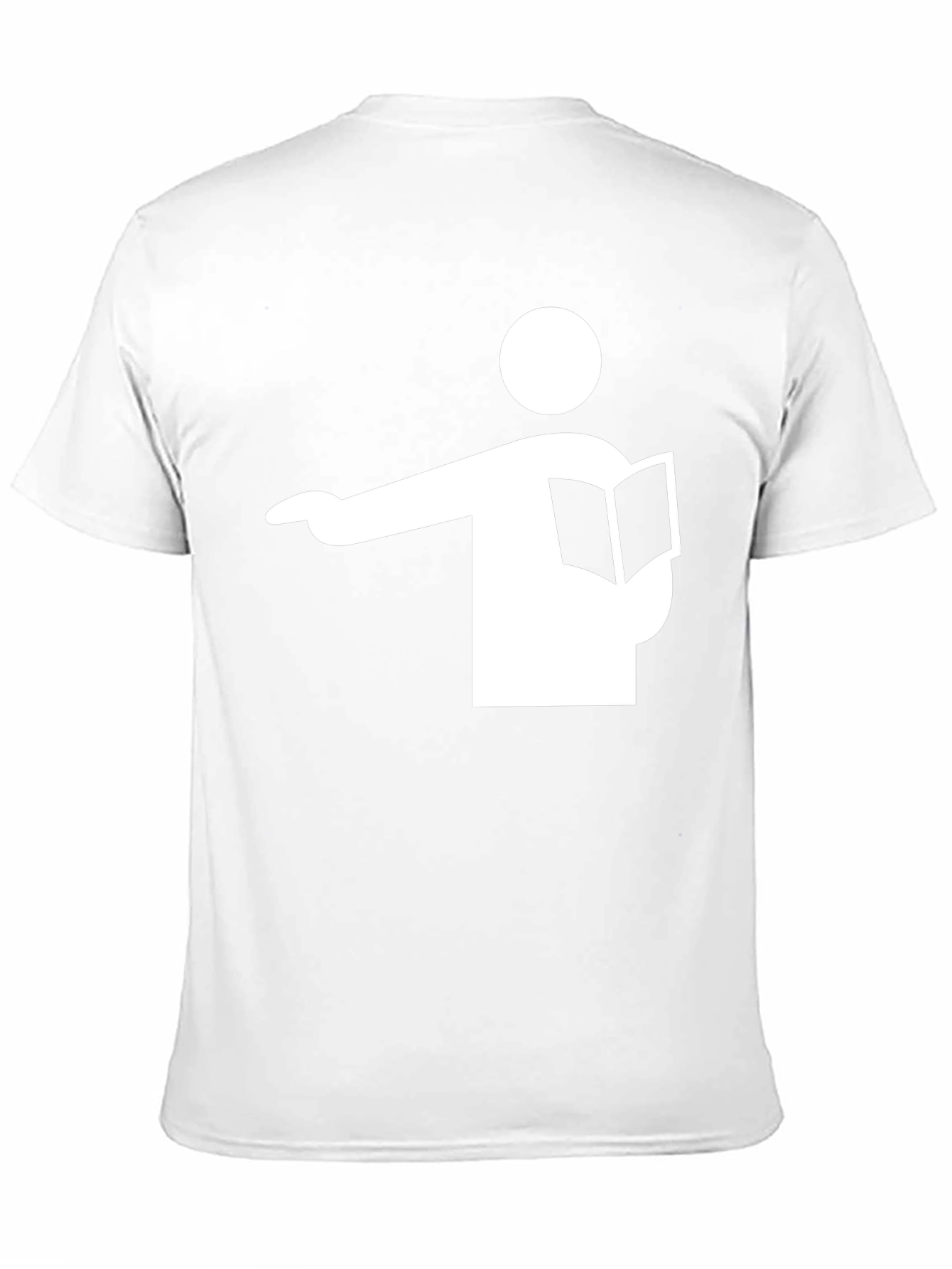 Library Reading Symbol Graphic T-Shirt