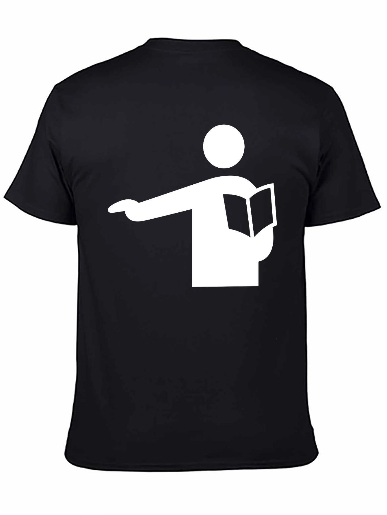 Library Reading Symbol Graphic T-Shirt