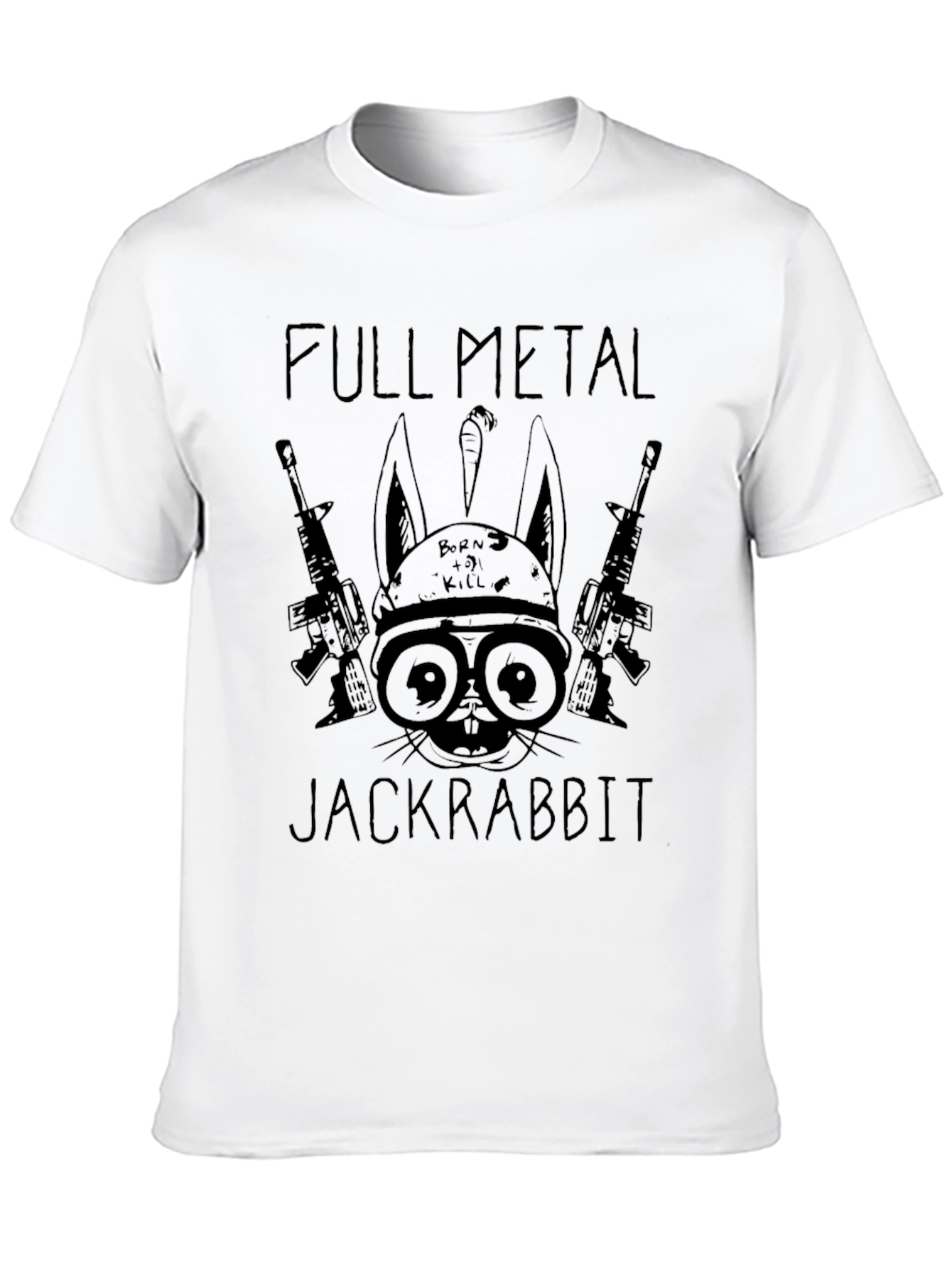 Full Metal Jackrabbit Graphic Tee - Black