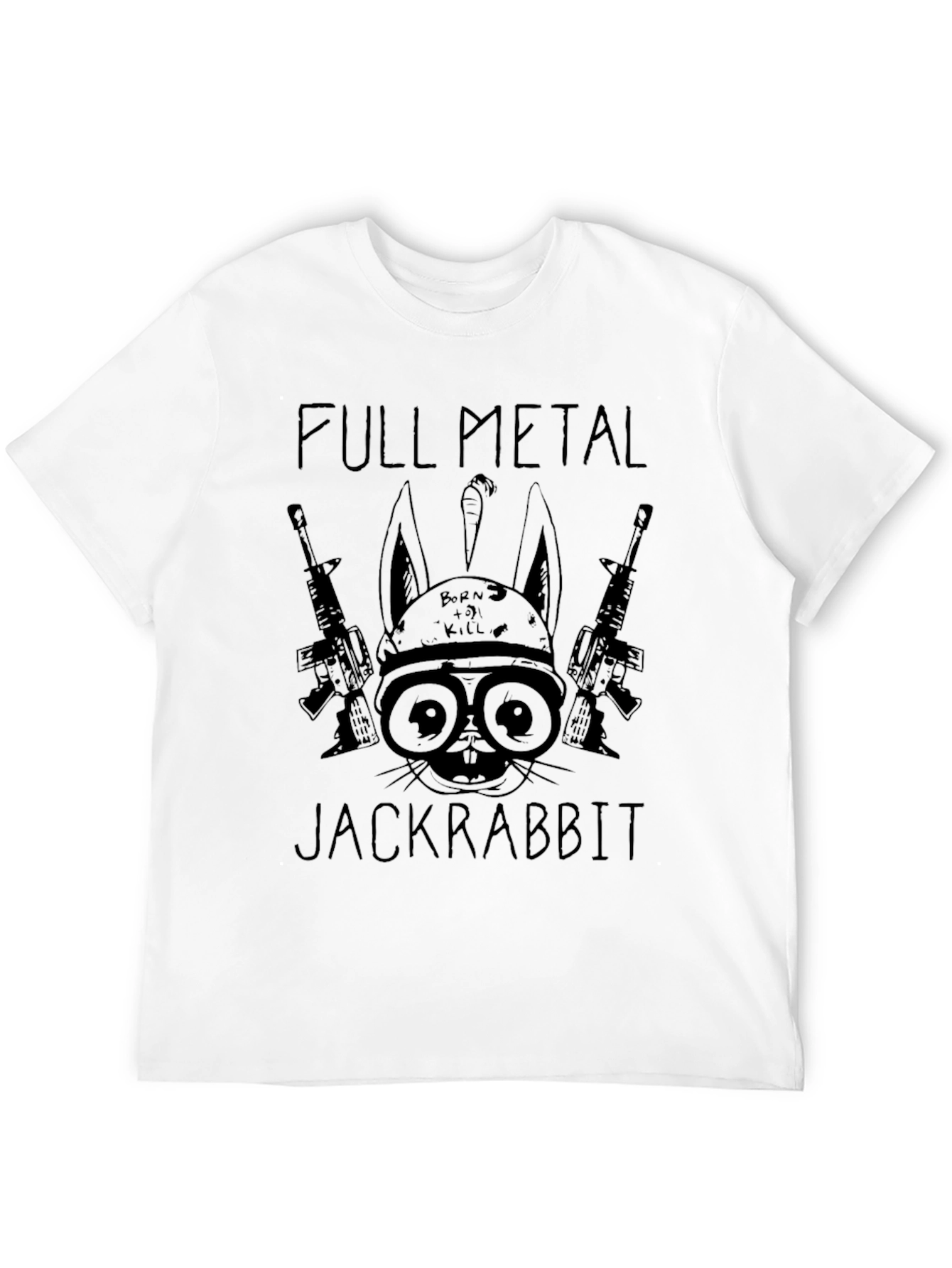 Full Metal Jackrabbit Graphic Tee - Black