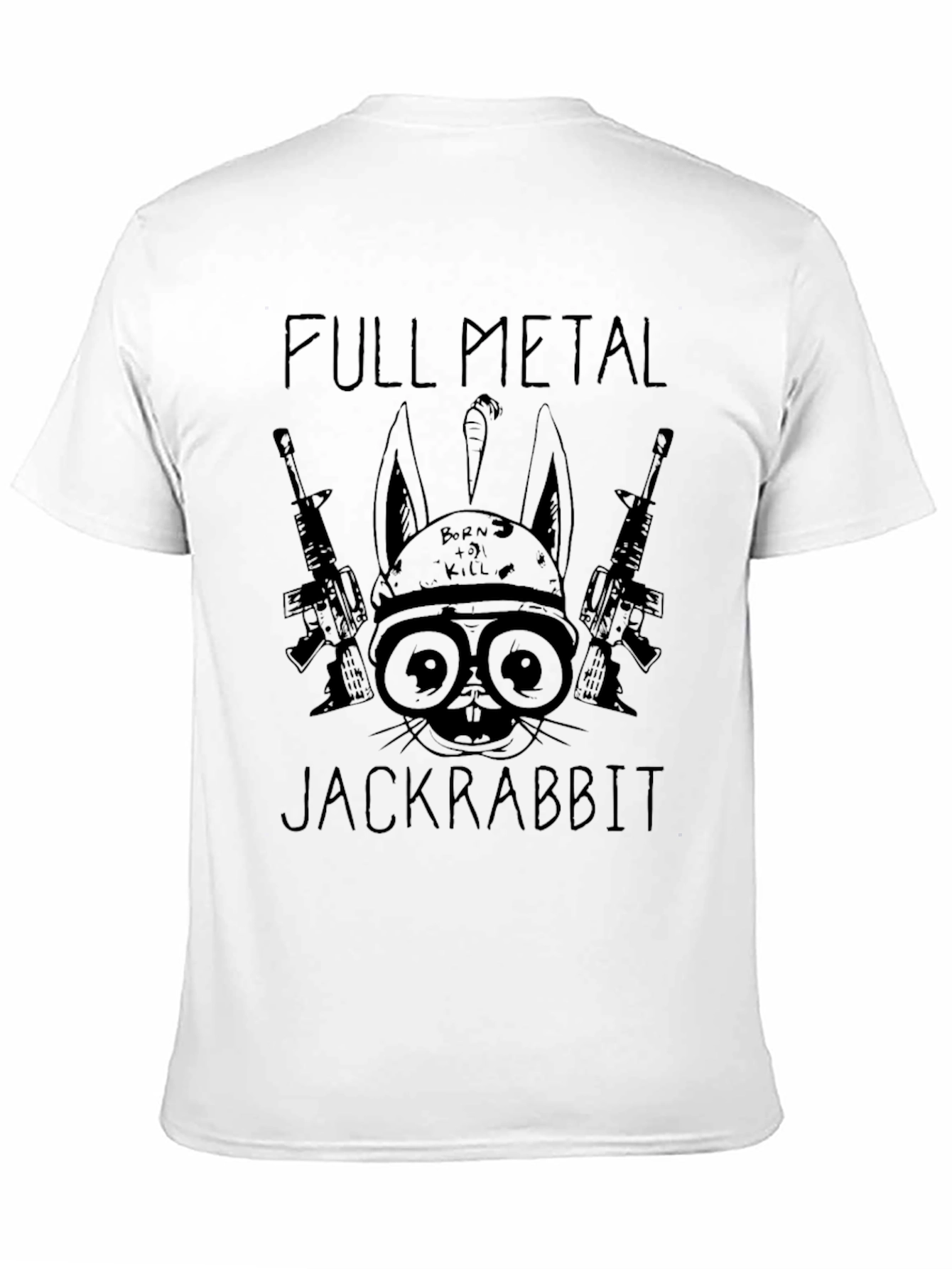Full Metal Jackrabbit Graphic Tee - Black