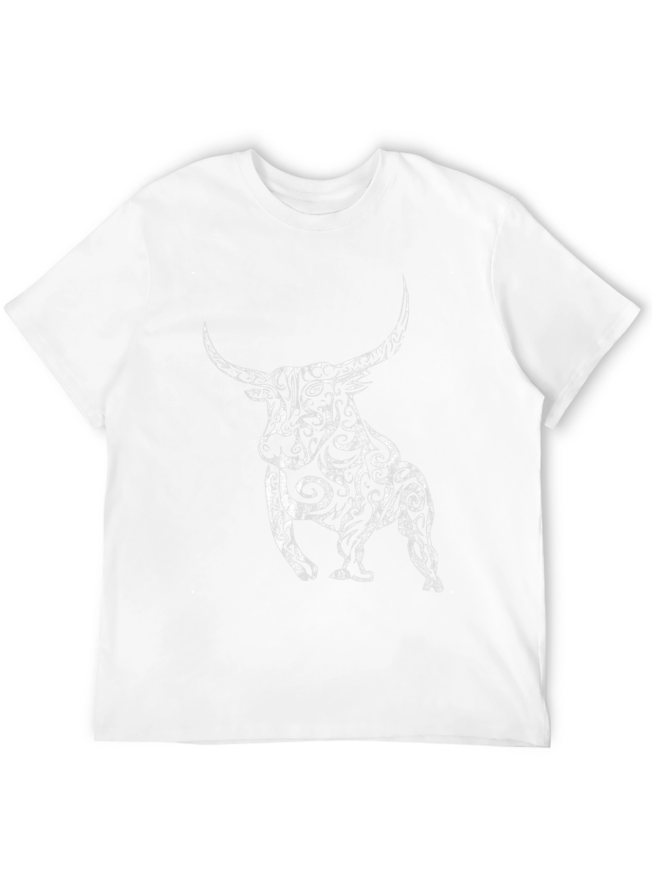 Black Bull Graphic Tee - Stylish Mens T-Shirt