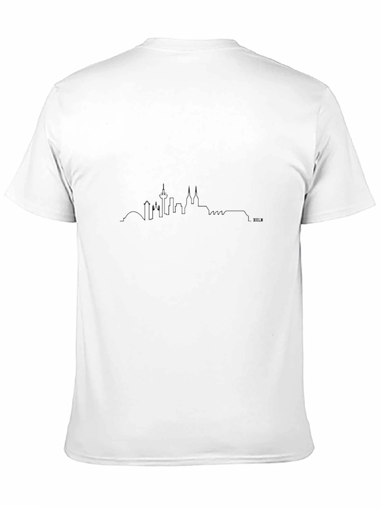 Cologne Skyline Graphic Tee - Black