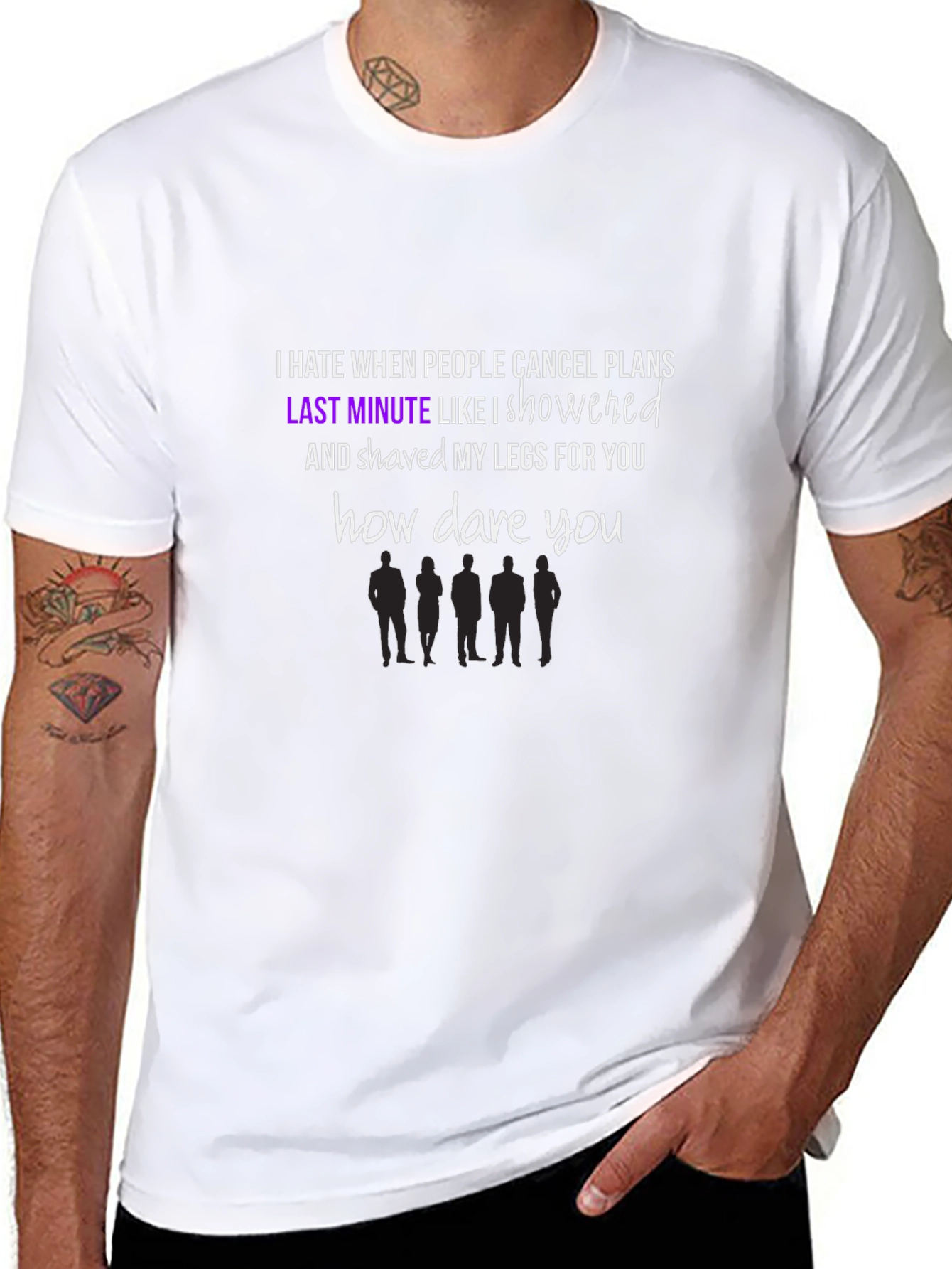 Humorous How Dare You Graphic Tee